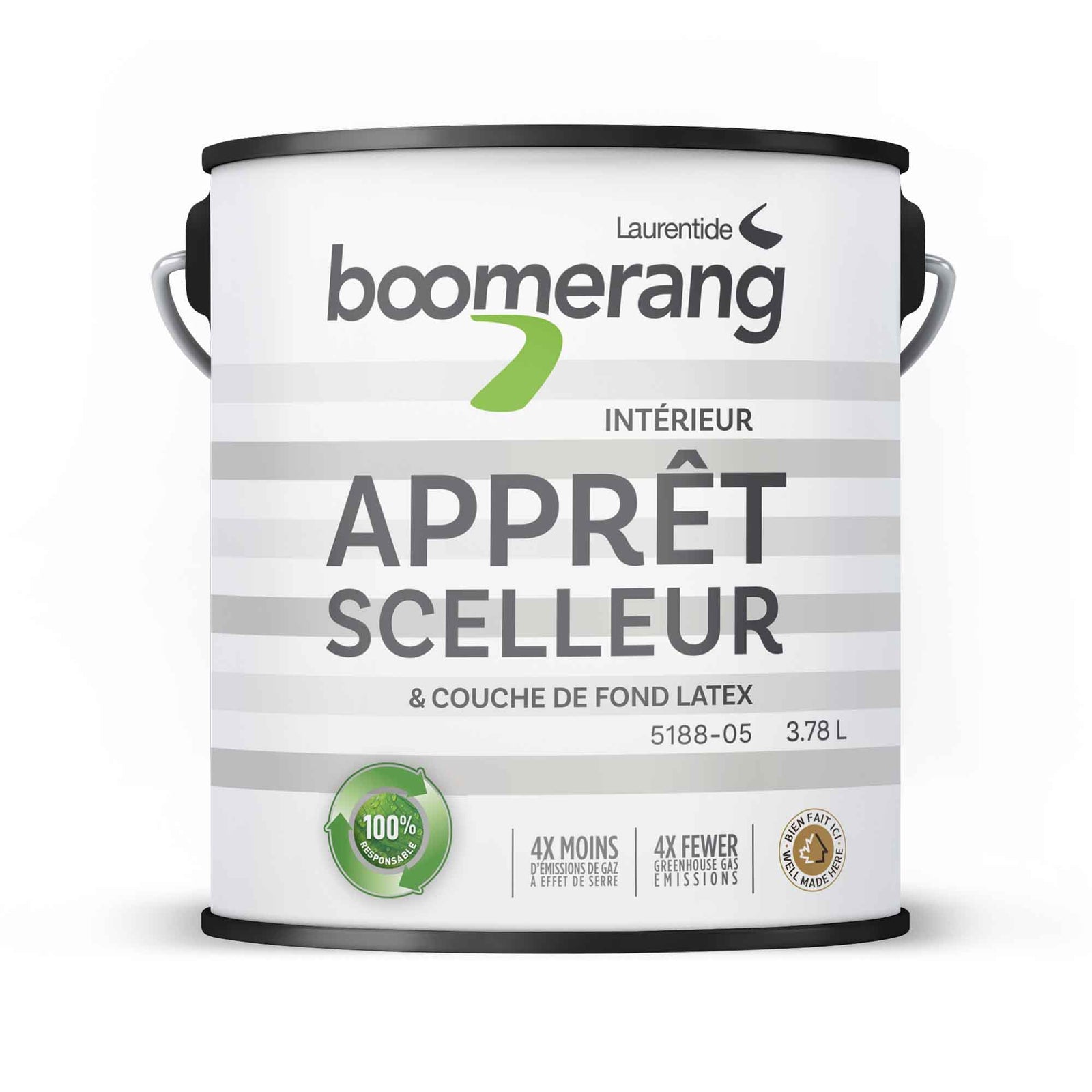 Apprêt-scelleur et couche de fond au latex, 3,78 L