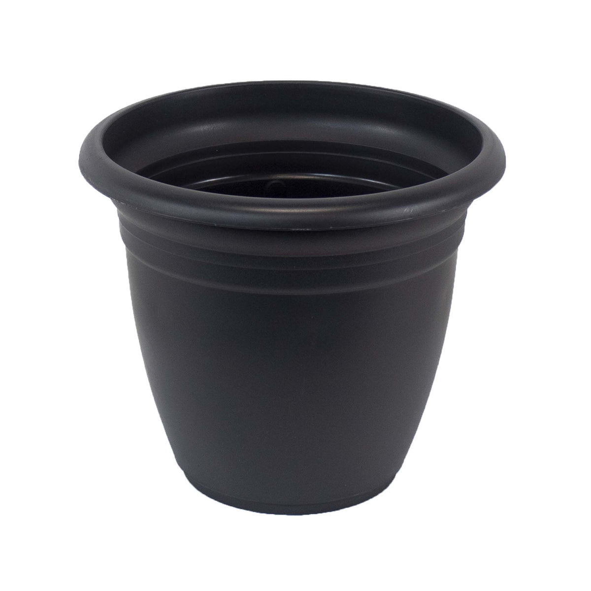 Pot Terme plastique anthracite, 11&#39;&#39;