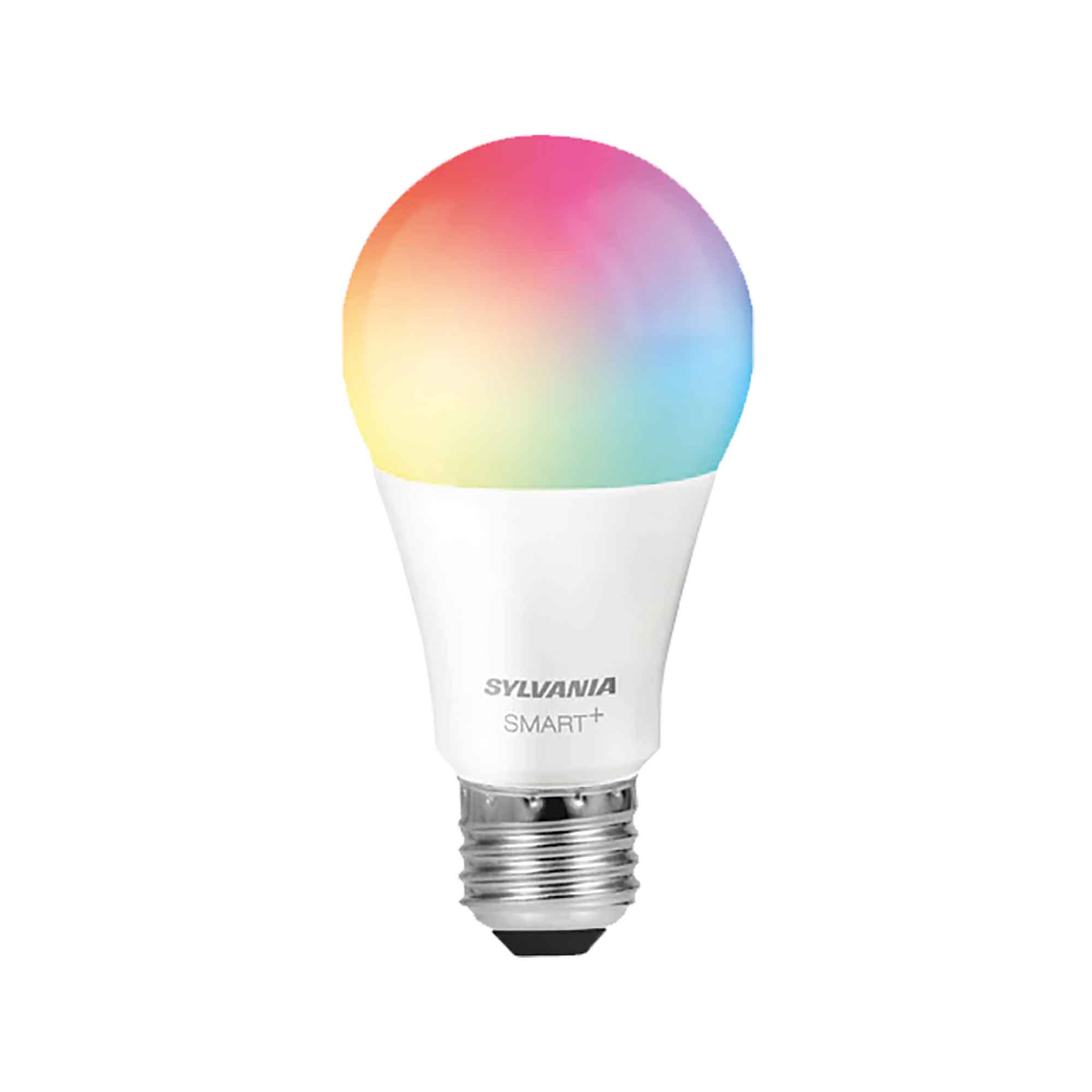 Ampoule DEL A 19 Smart+ Wifi à couleurs et intensités ajustables pour Alexa et Google, 8,5 W (60 W)