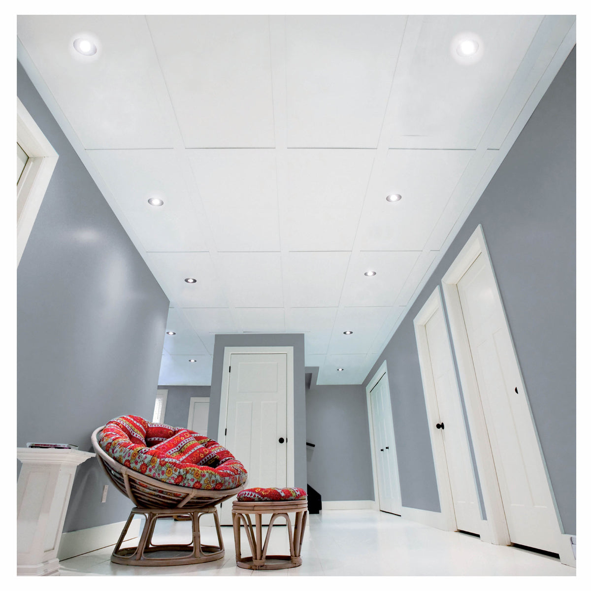 Tuiles pour plafond suspendu Embassy, 24'' x 48'' (4 unités)
