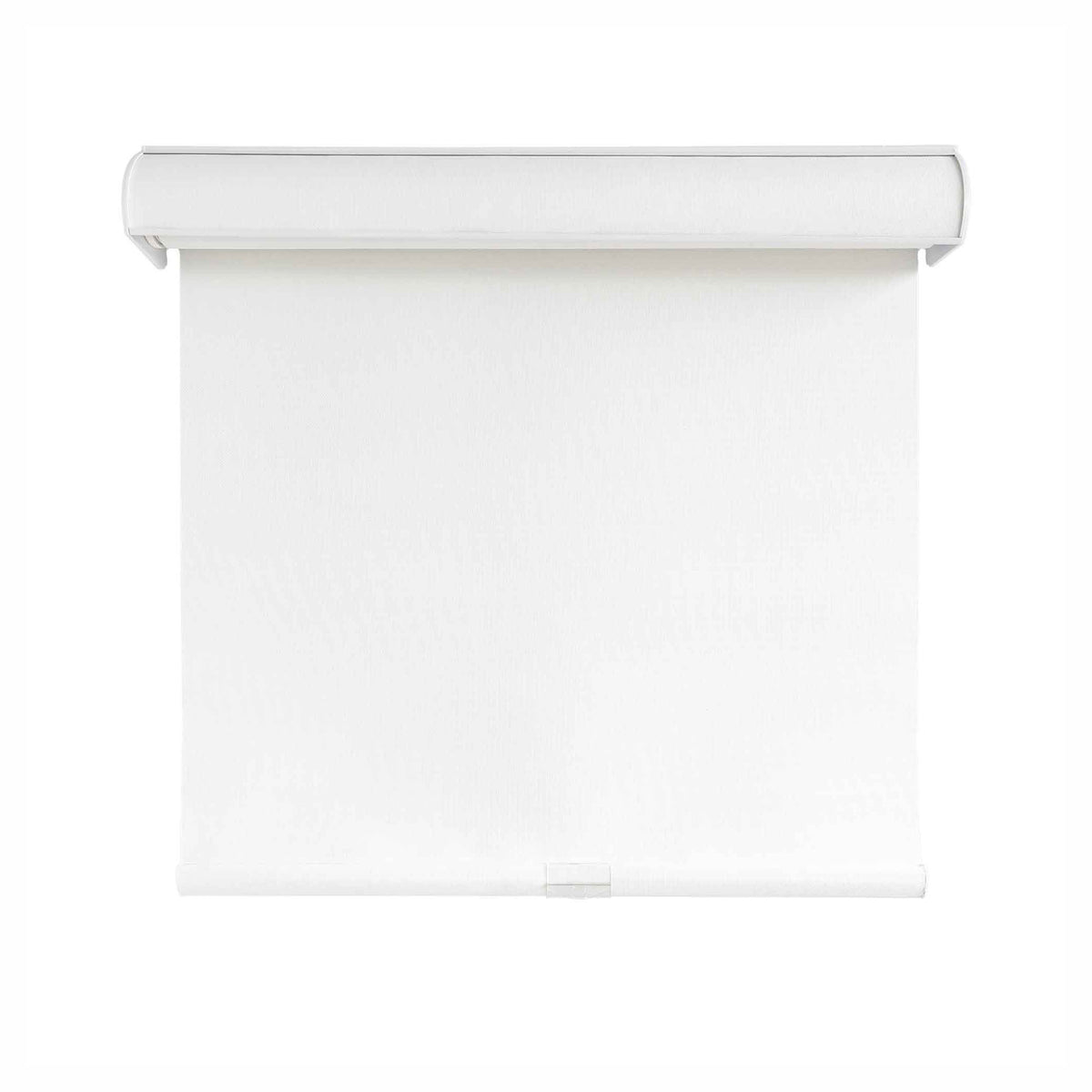 Store coupe lumière en polyester blanc, 55" x 84"