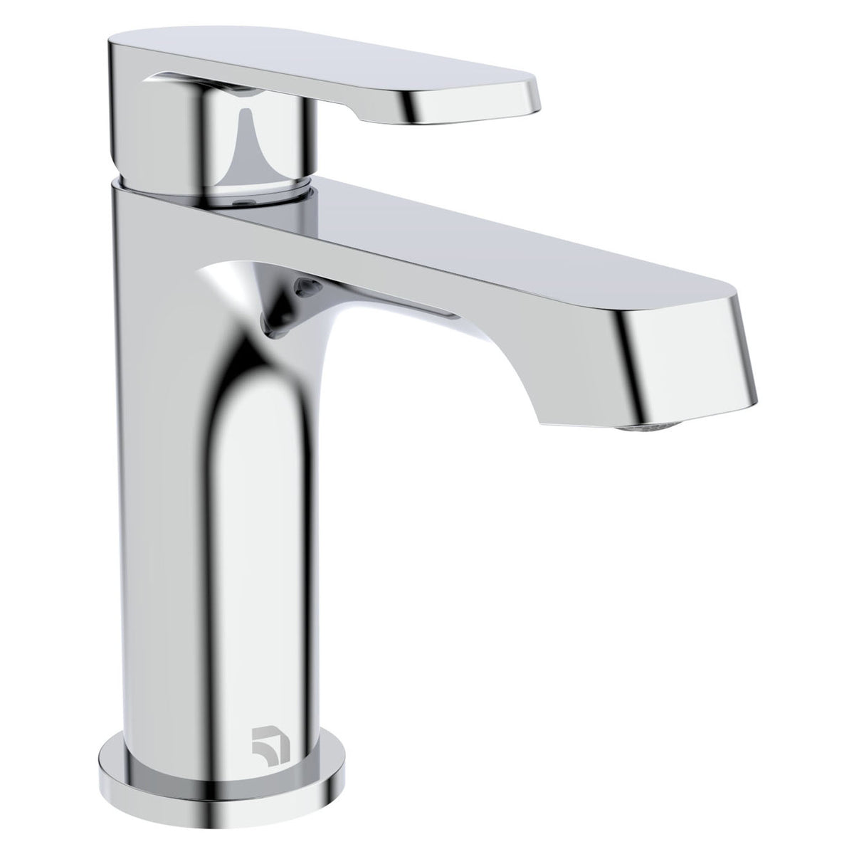 Robinet monotrou Fusio pour lavabo, chrome poli