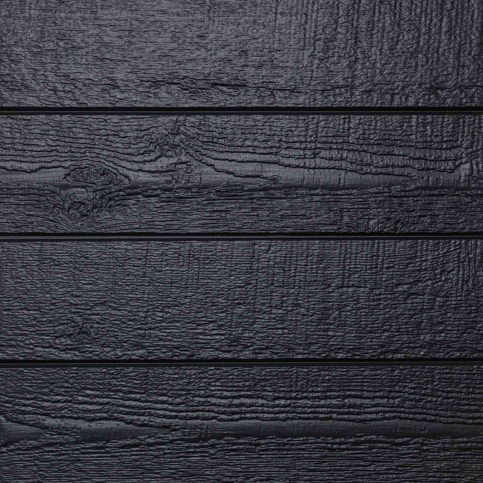 Revêtement d'extérieur VStyle de 12" x 7/16" x 12', noir