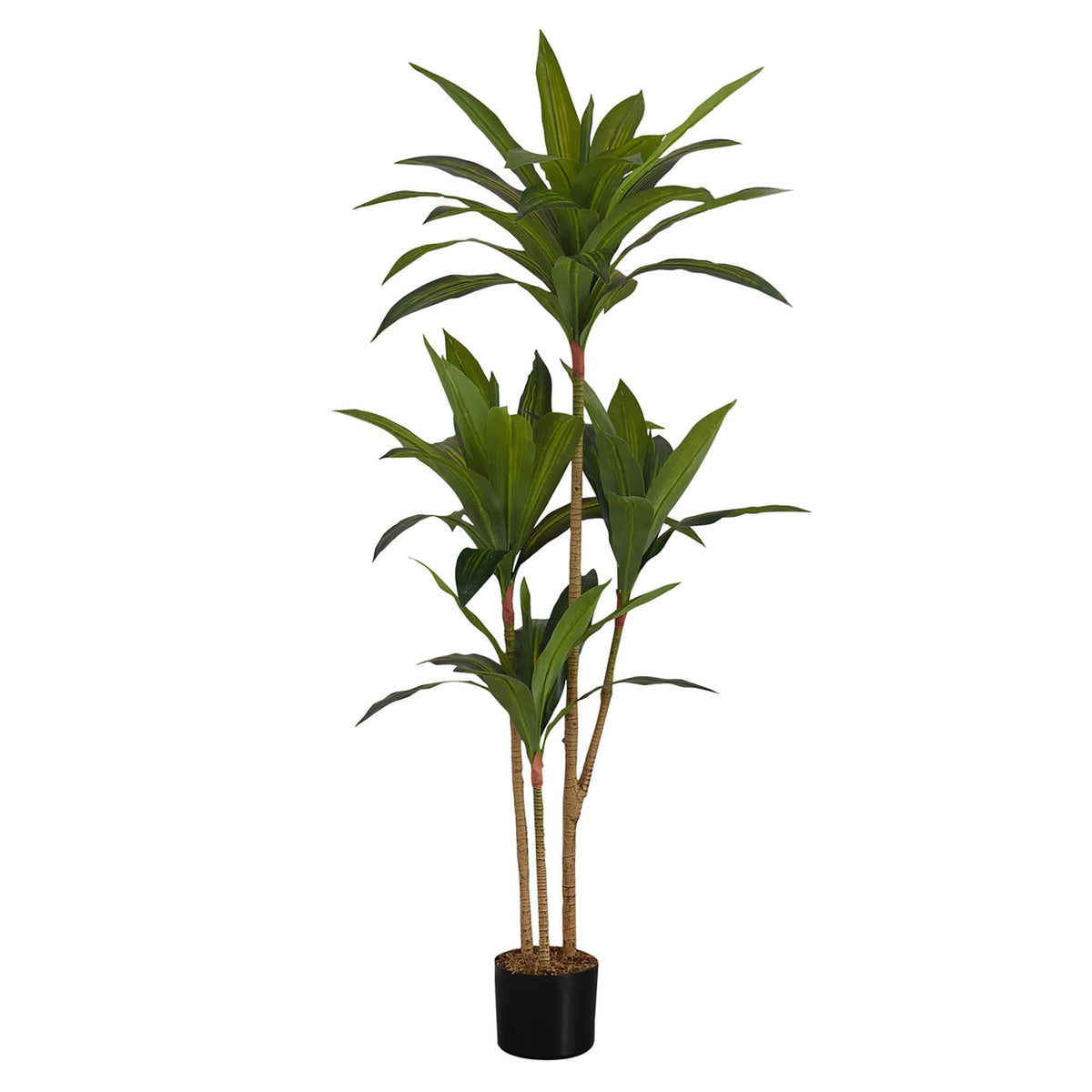 Dracaena artificiel d’intérieur en pot, 51&quot;