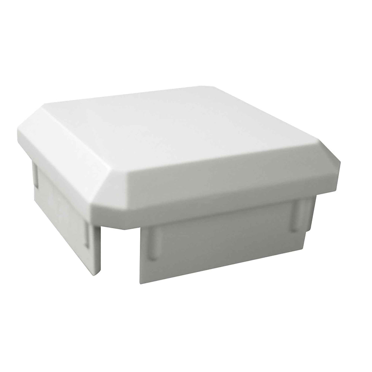 Capuchon Legacy pour poteau de rampe, 3'' x 3'' (blanc)