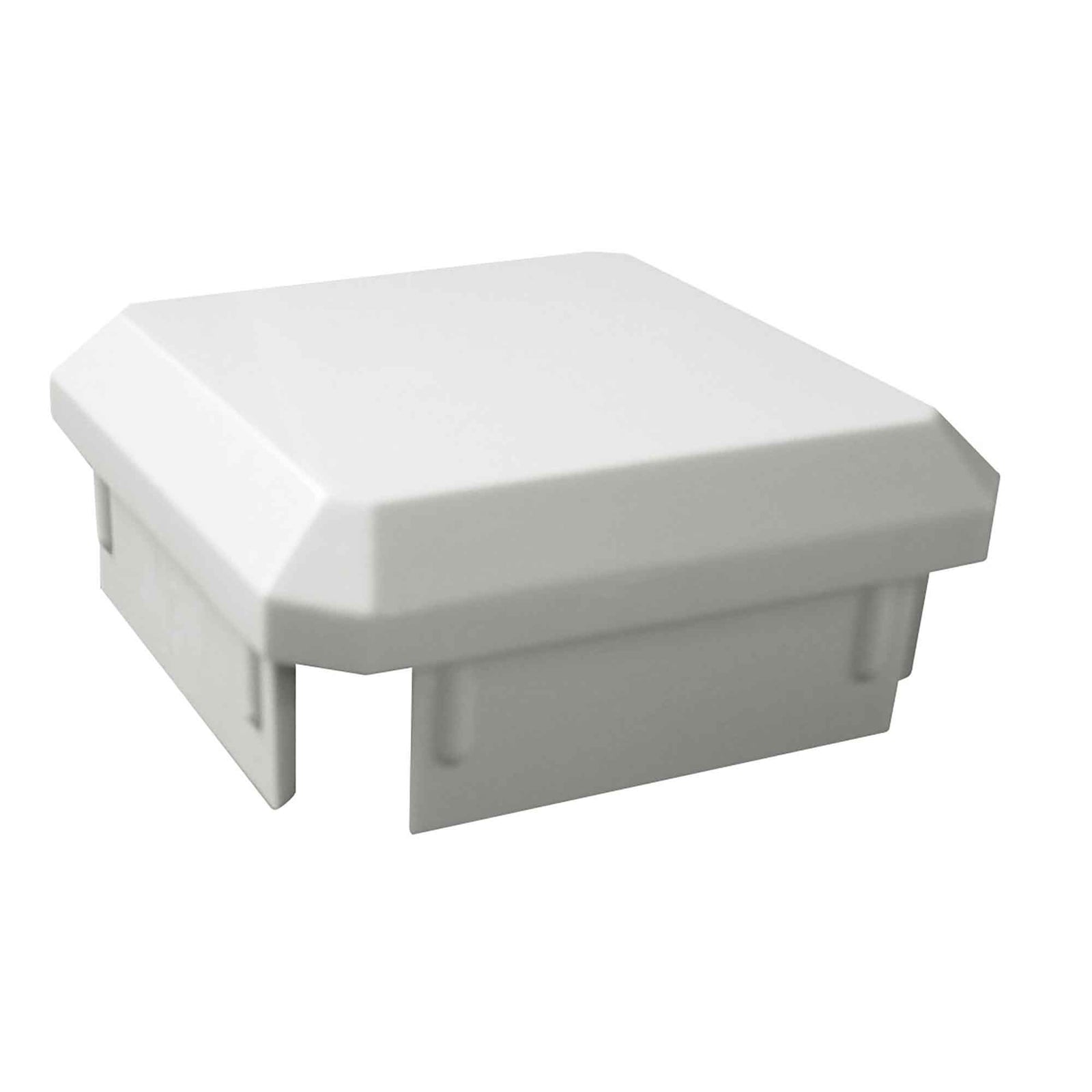 Capuchon Legacy pour poteau de rampe, 3'' x 3'' (blanc)