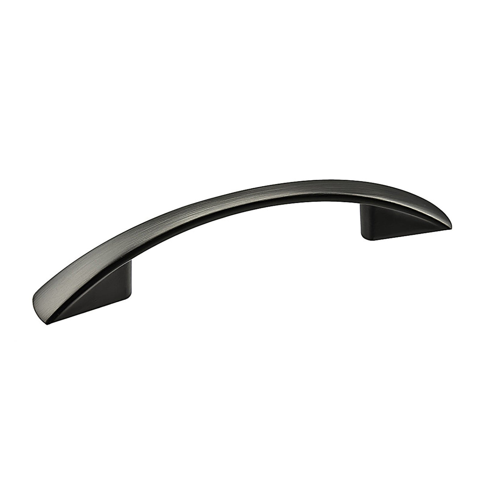 Poignée contemporaine # 821 en métal nickel antique, 3'' C/C