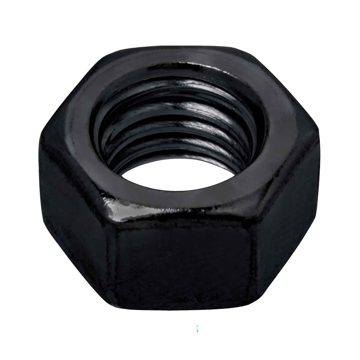 Écrou hexagonal noir, 1/4"-20 (50 unités)