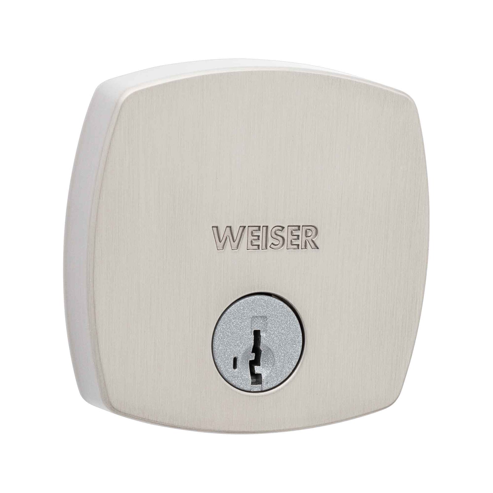 Pêne dormant Midtown, nickel satiné