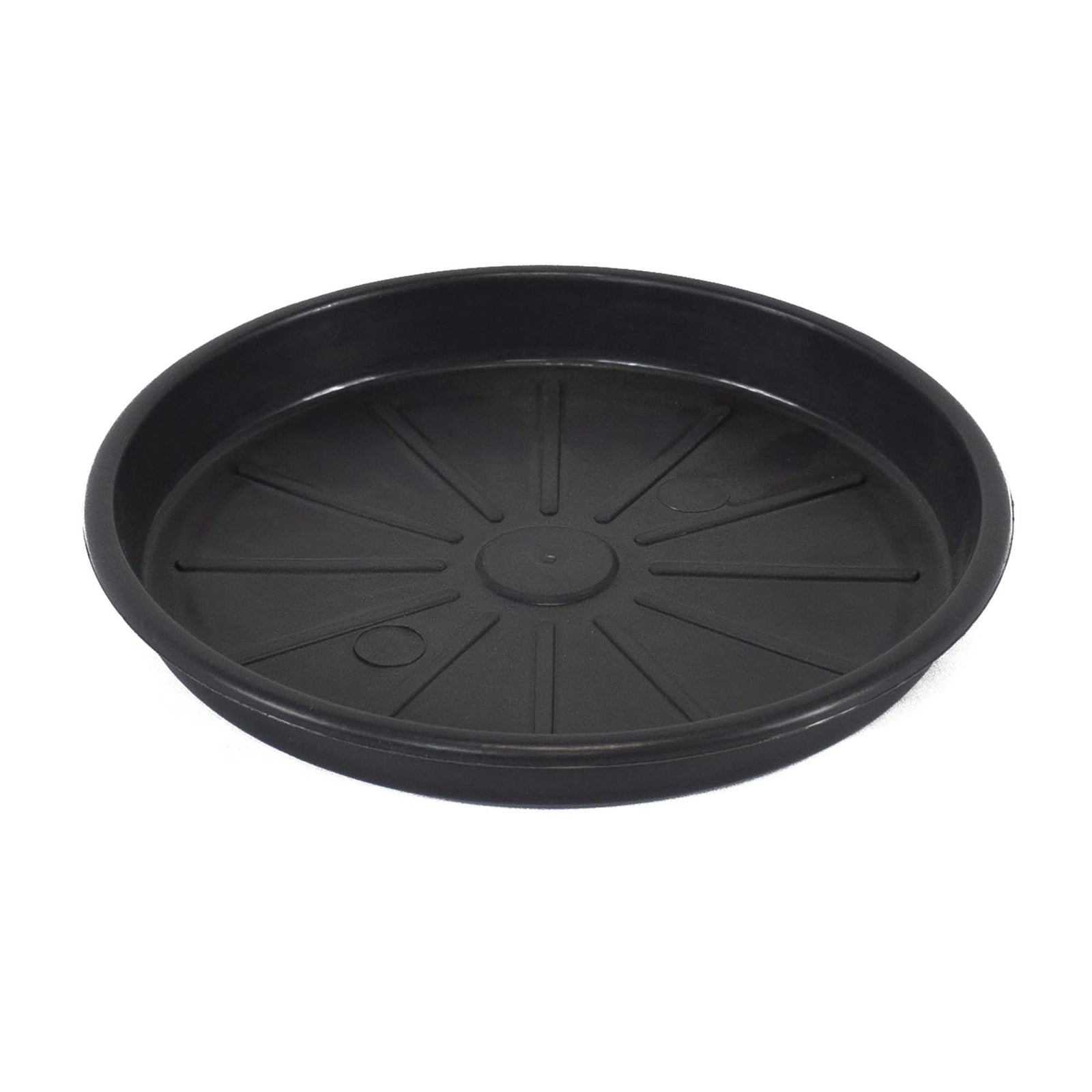 Soucoupe Terme plastique anthracite, 6''