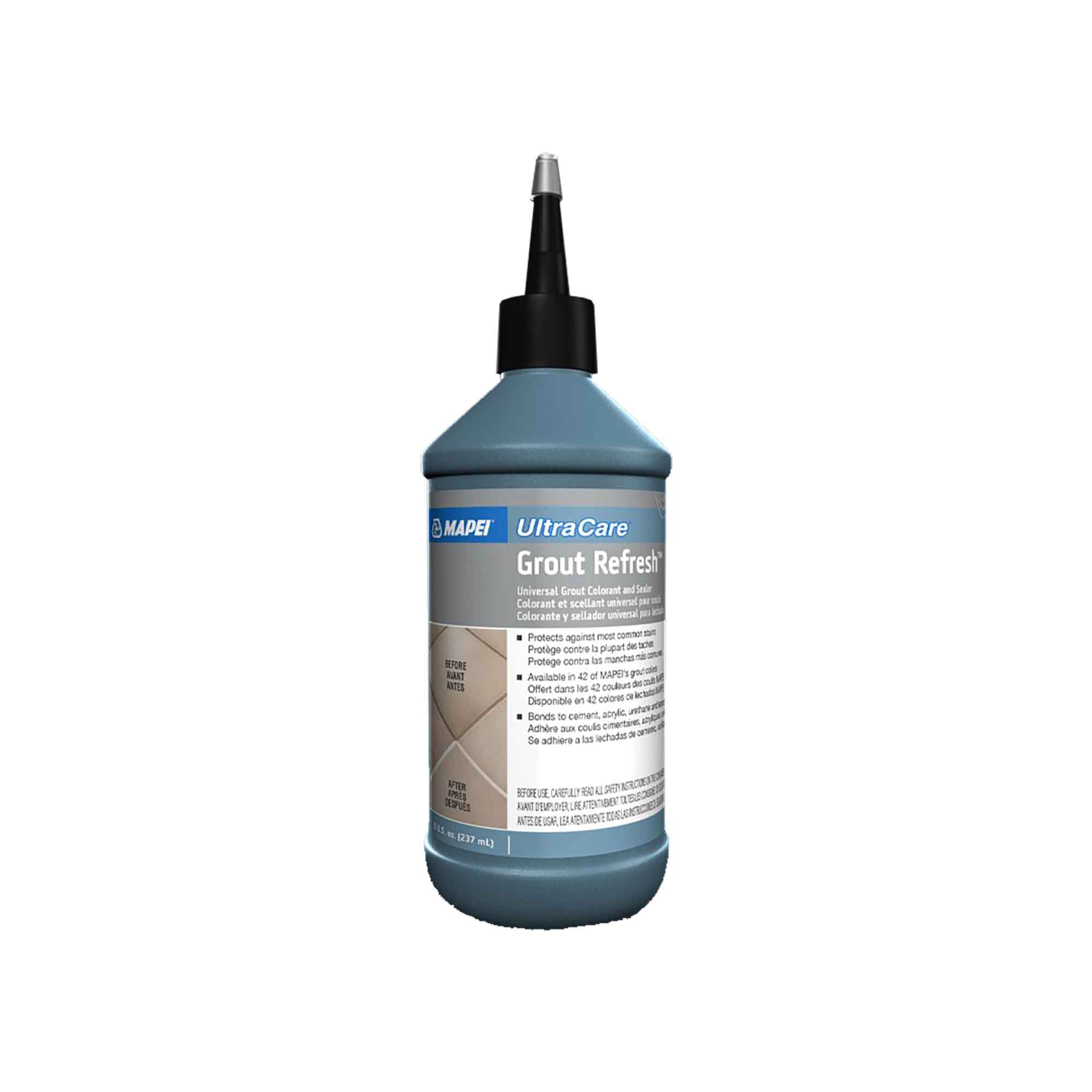 Colorant et scellant universel pour coulis UltraCare Grout Refresh de 237 ml, gris chaud #93