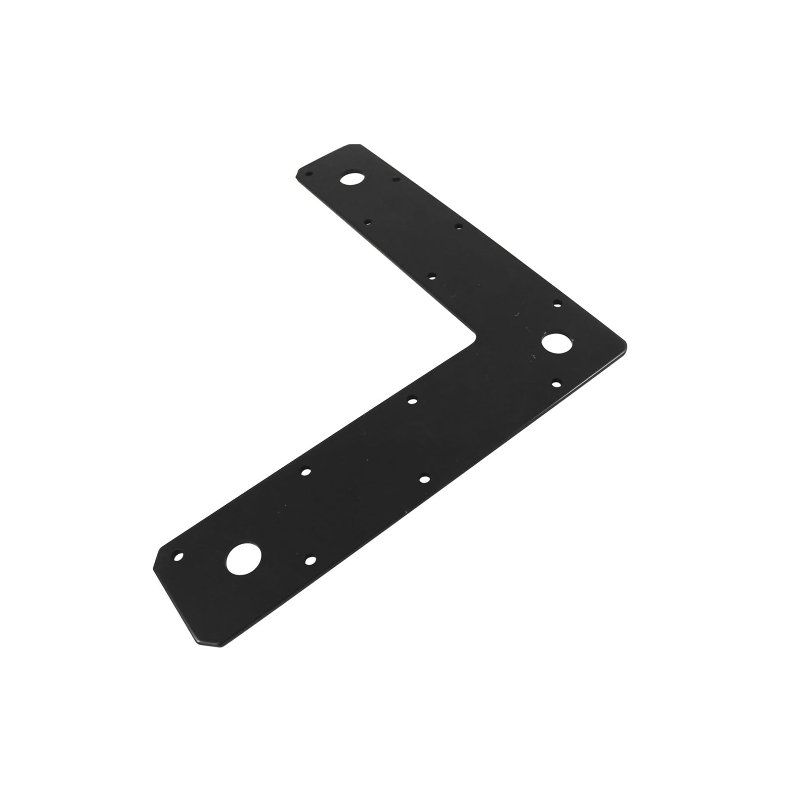 Plaque noire de coin, 9'' x 9'' x 2'' x 1/8'' 