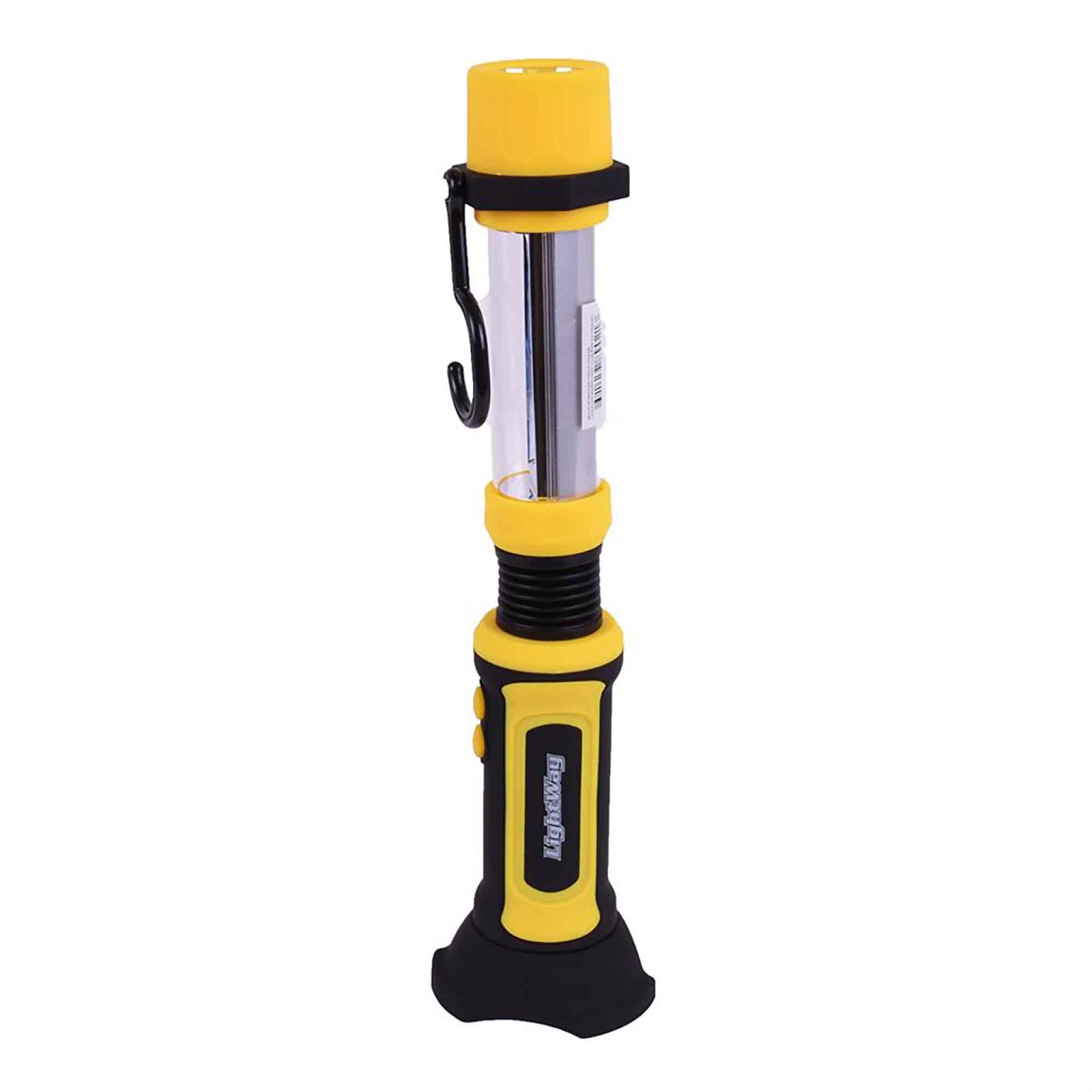 Lampe de travail et projecteur à DEL COB 2-en-1, base magnétique et cou flexible