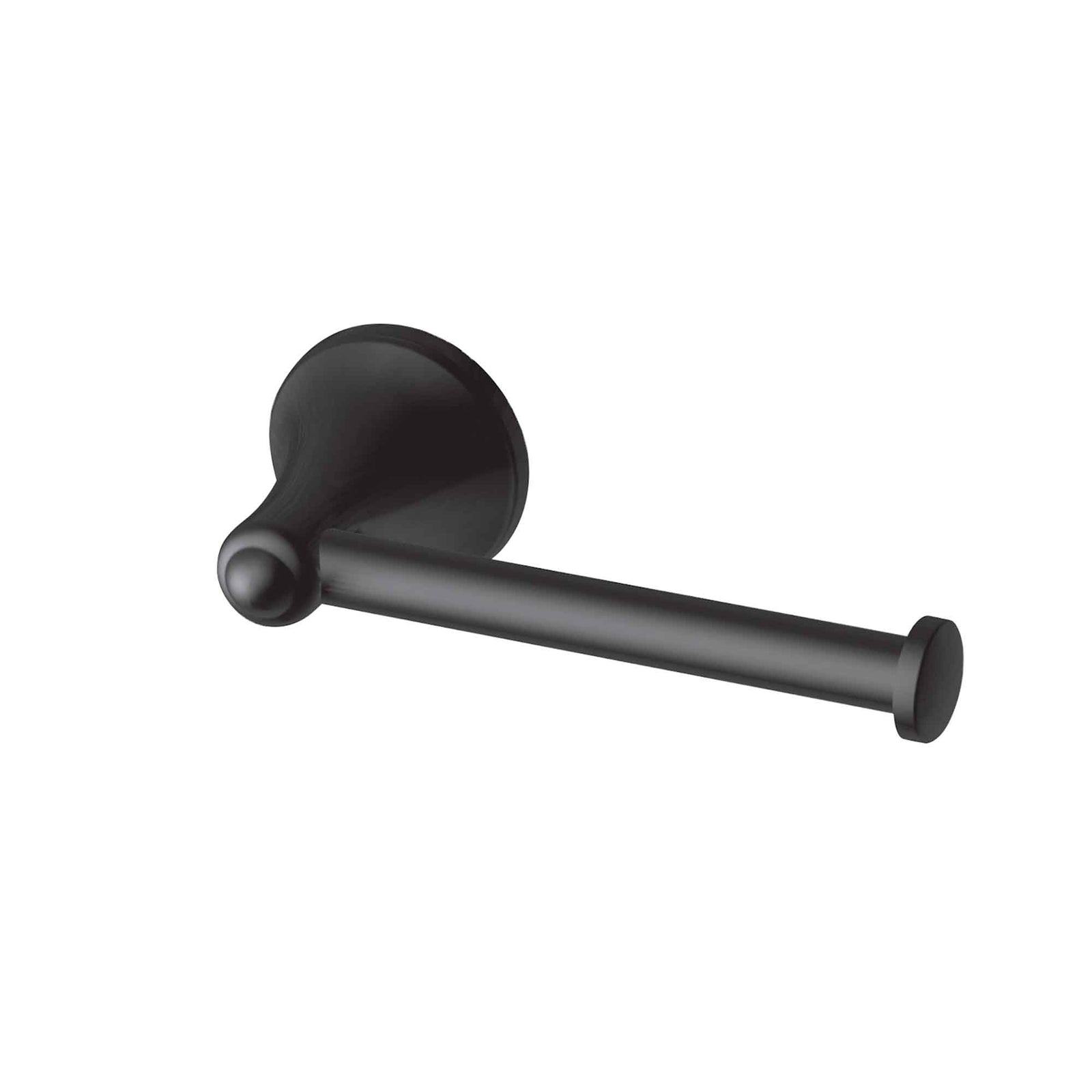 Distributeur de papier hygiénique européen Laia, noir mat