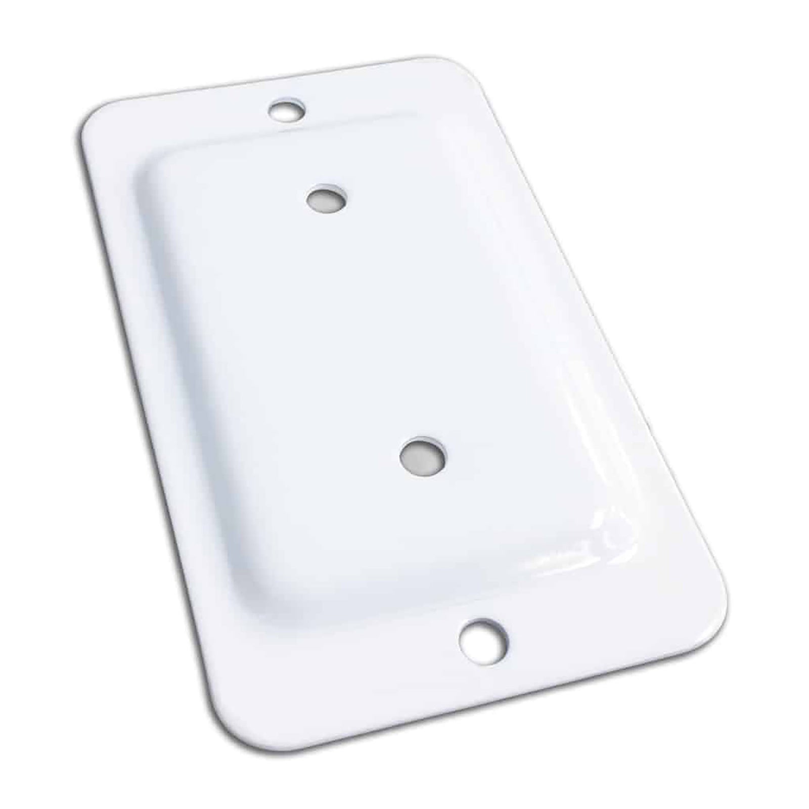 Assise de 2'' x 3'', Fixplak 23 blanc