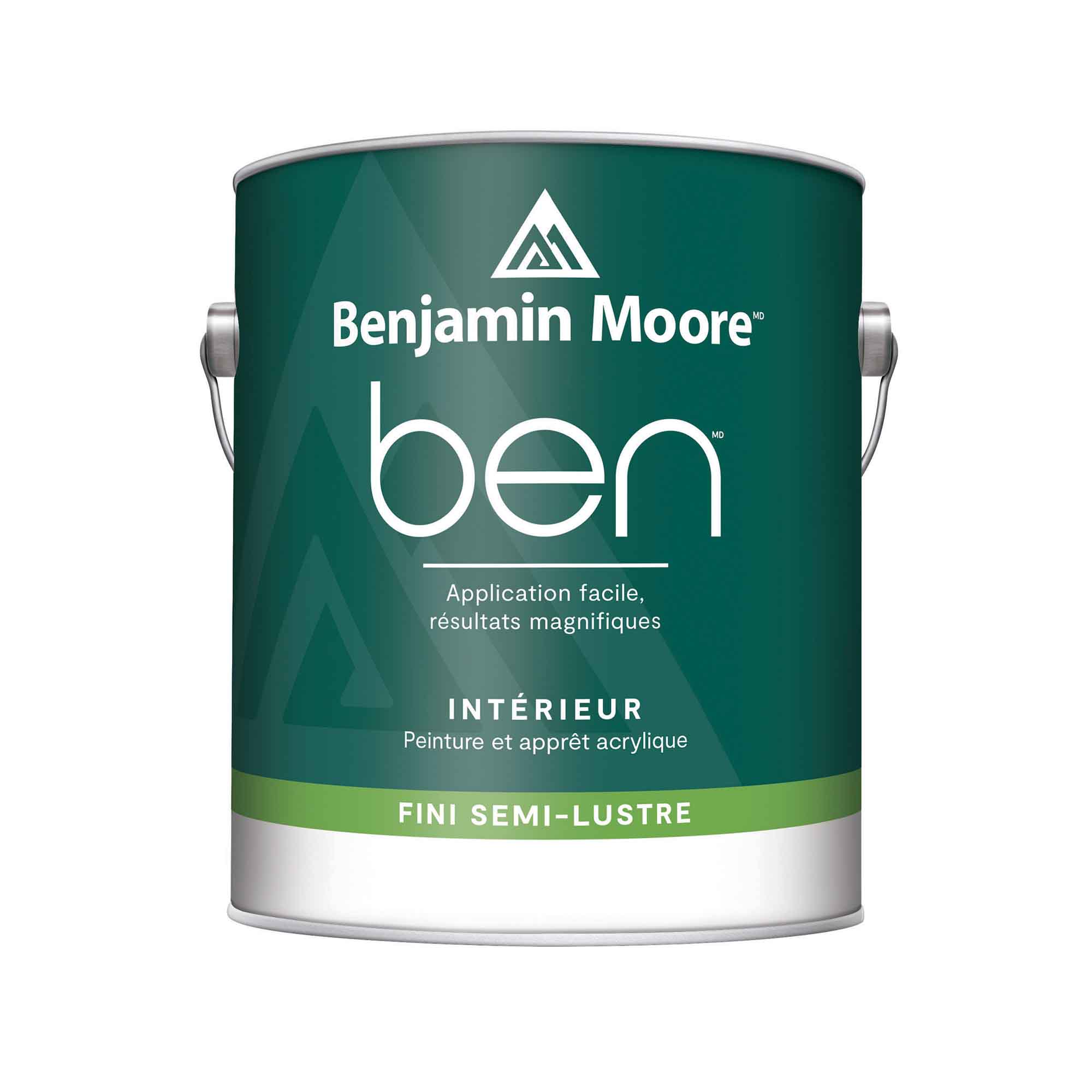 Peinture et apprêt d’intérieur Ben semi-lustre base 1, 3,79 L