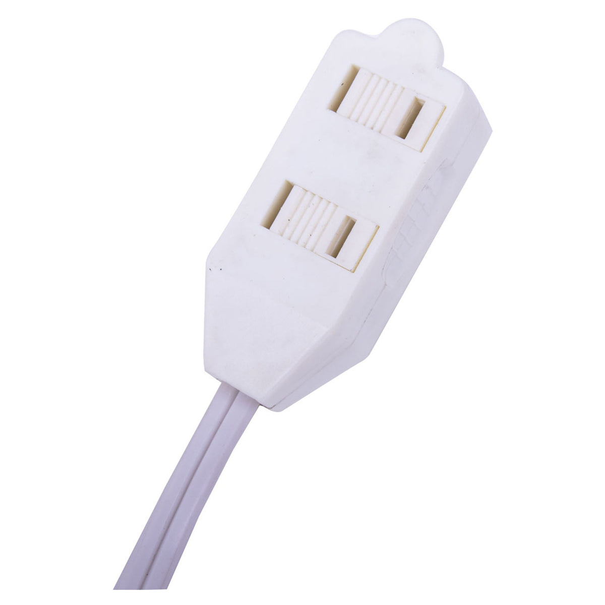 Rallonge électrique d'intérieure SPT-2 16/2 à 3 prises, 12' (blanc)