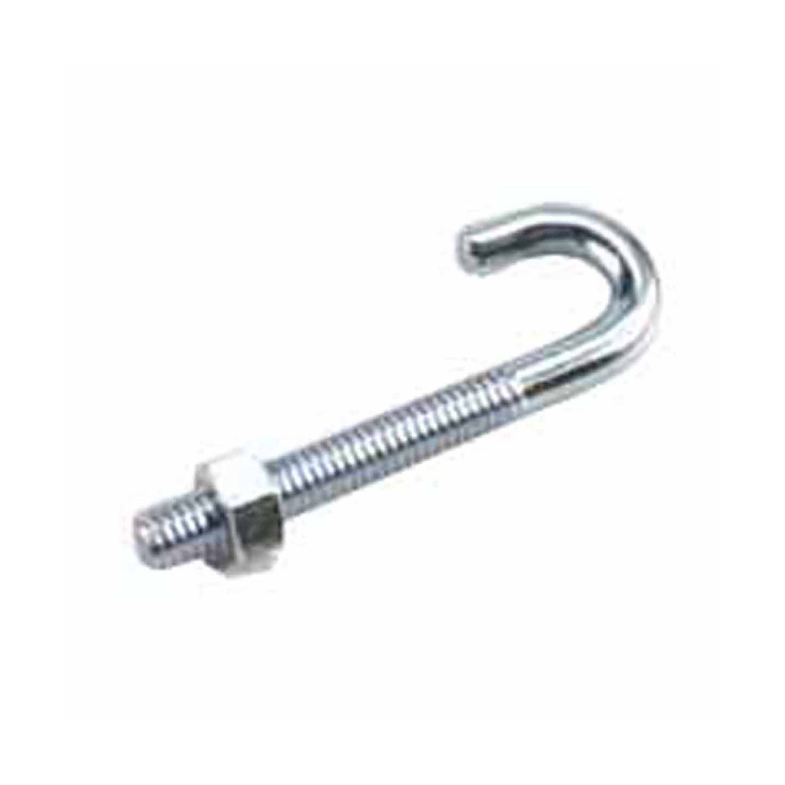 Boulon en J avec écrou, 3''