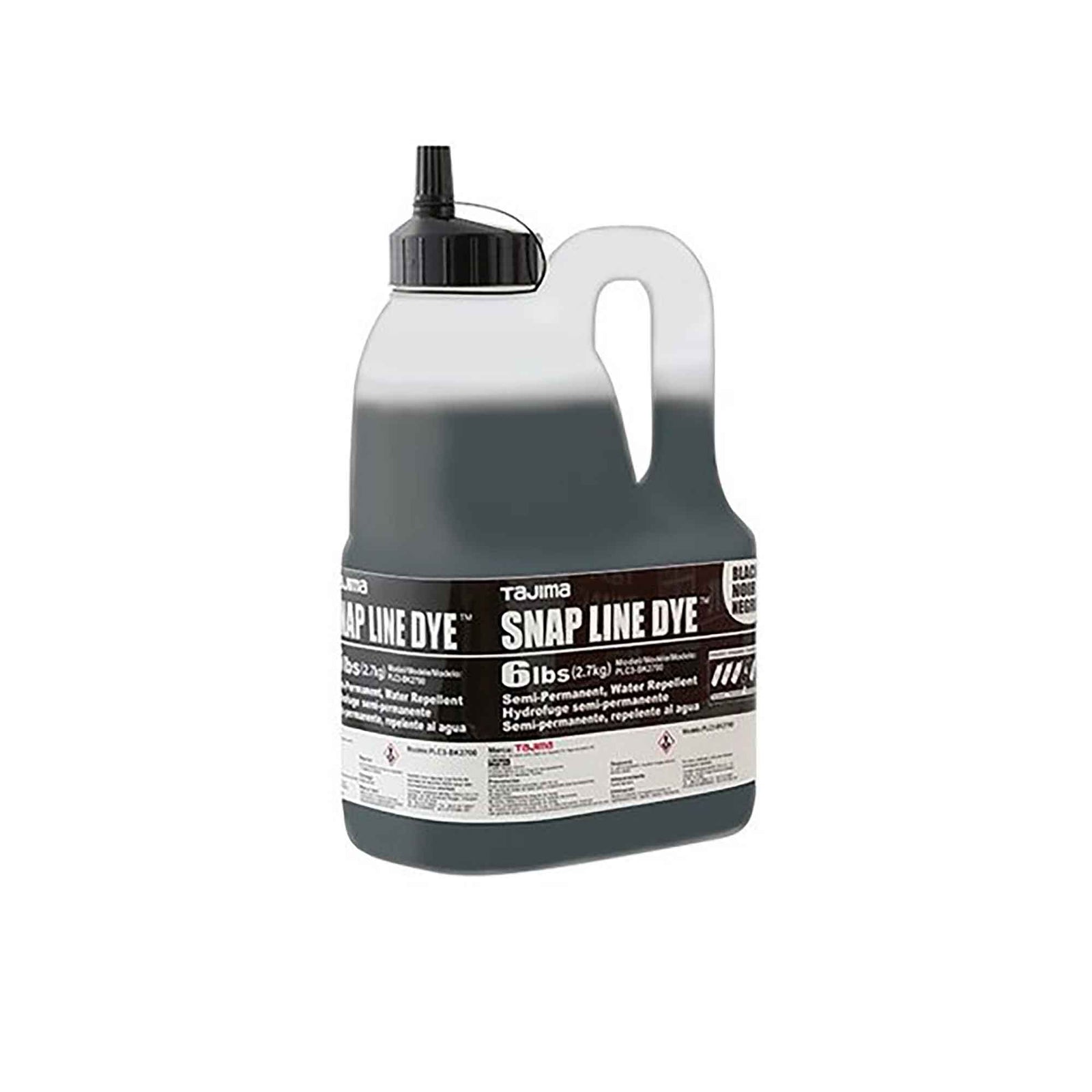 Craie de marquage Snap Line Dye, 2 700 g / 6 lb (noir)