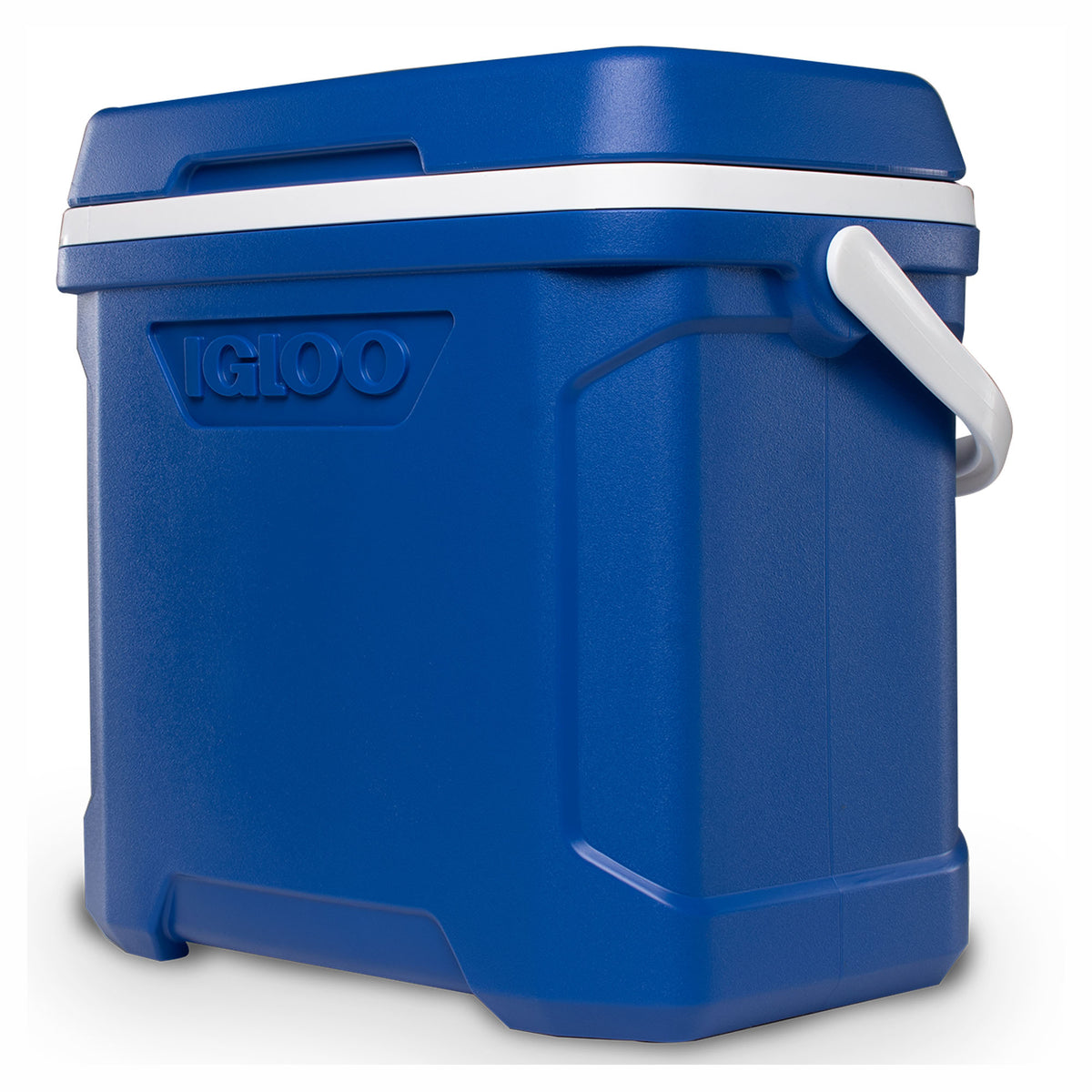 Glacière allongée bleue, 28 L