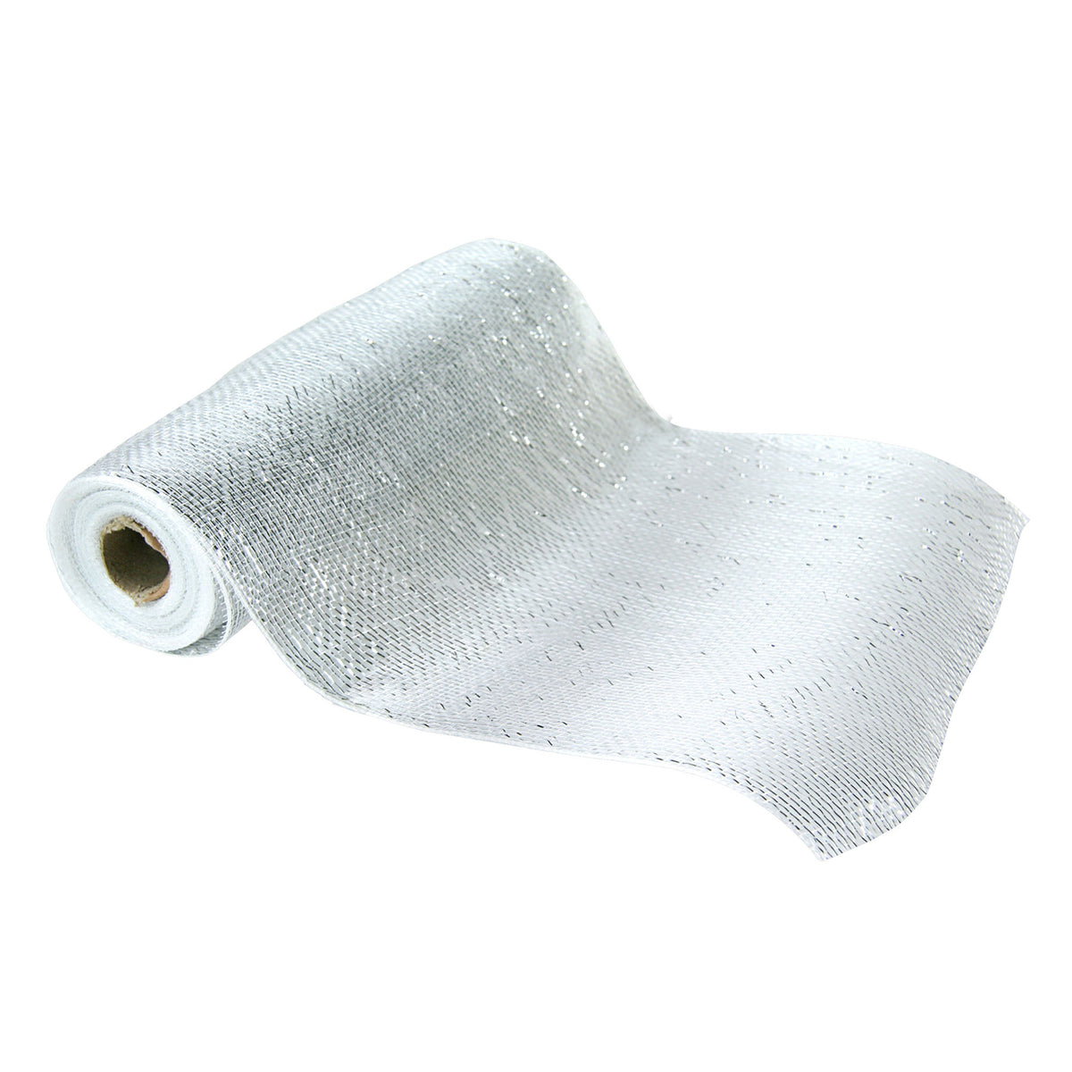 Rouleau de tulle argenté, 11" x 30'
