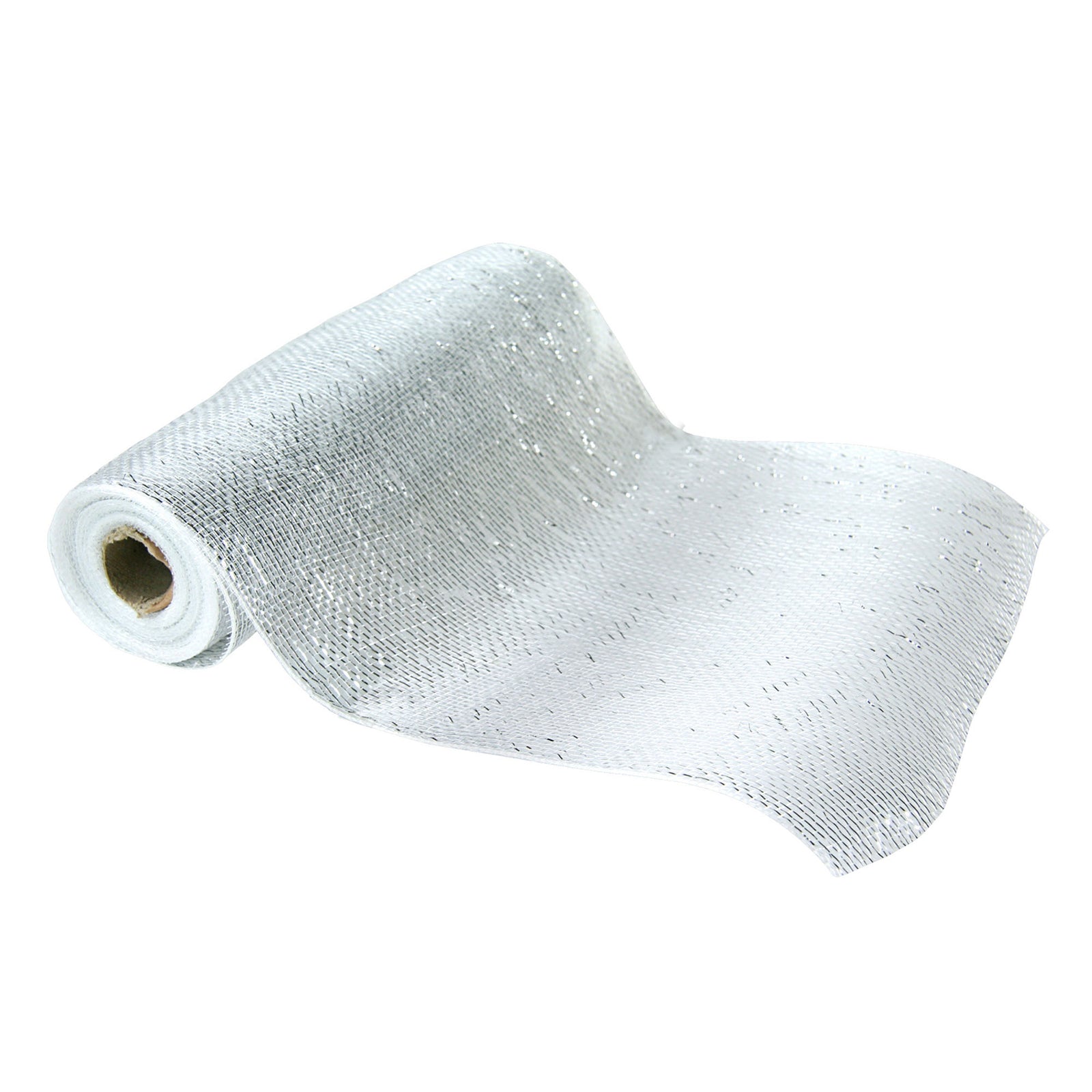Rouleau de tulle argenté, 11" x 30'