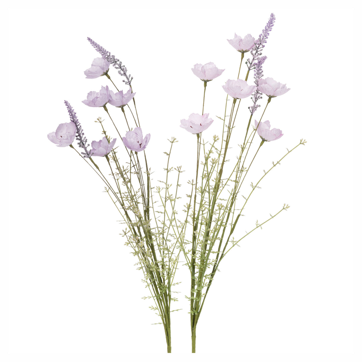Branches de lavande et de fleurs, 23"