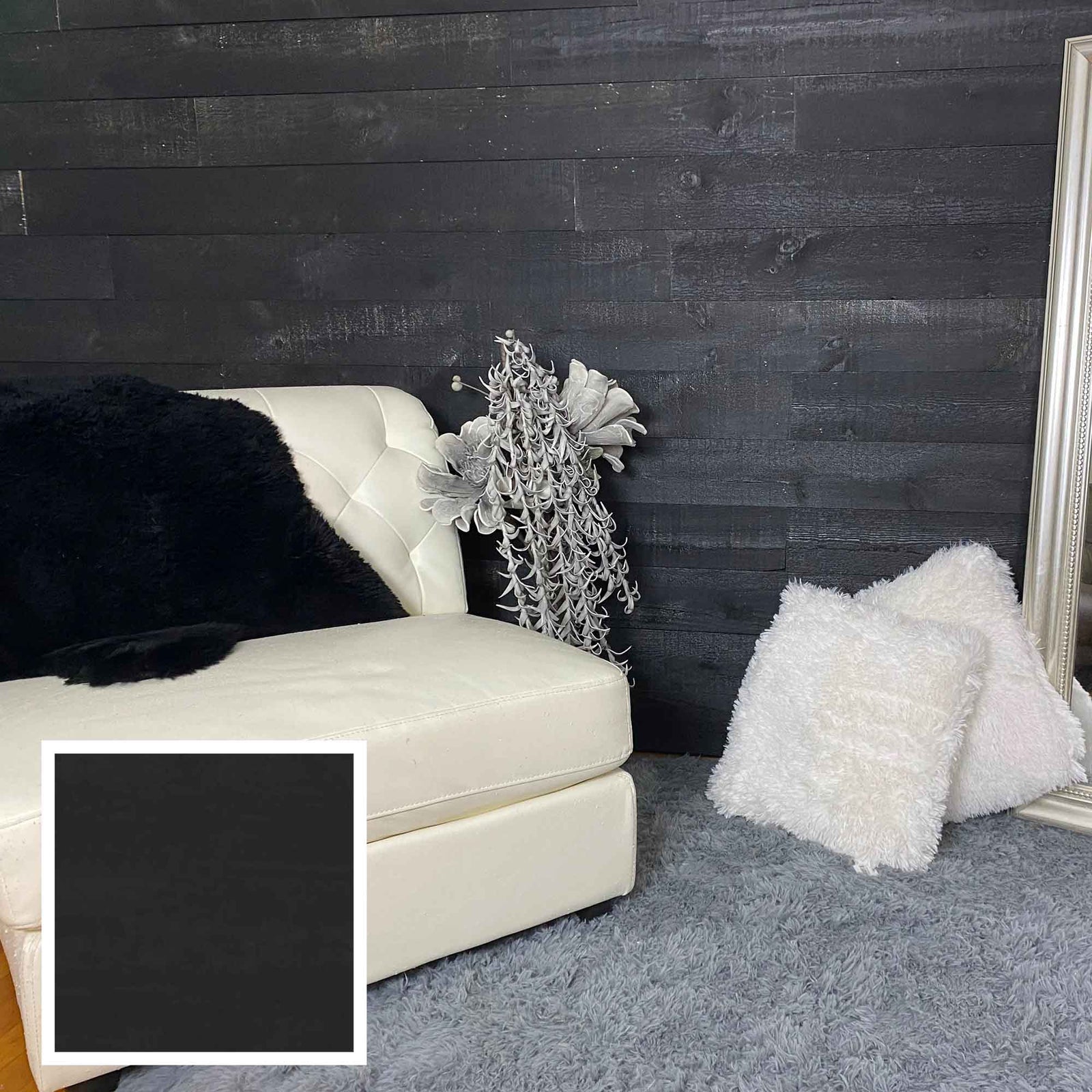 Peinture de retouche noire urbaine, 200 ml