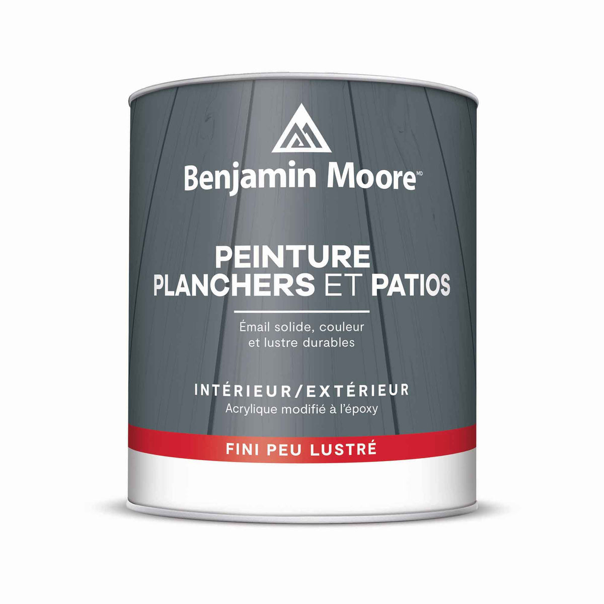 Peinture d&#39;intérieur et d&#39;extérieur pour planchers et patio peu lustré base 1, 946 ml