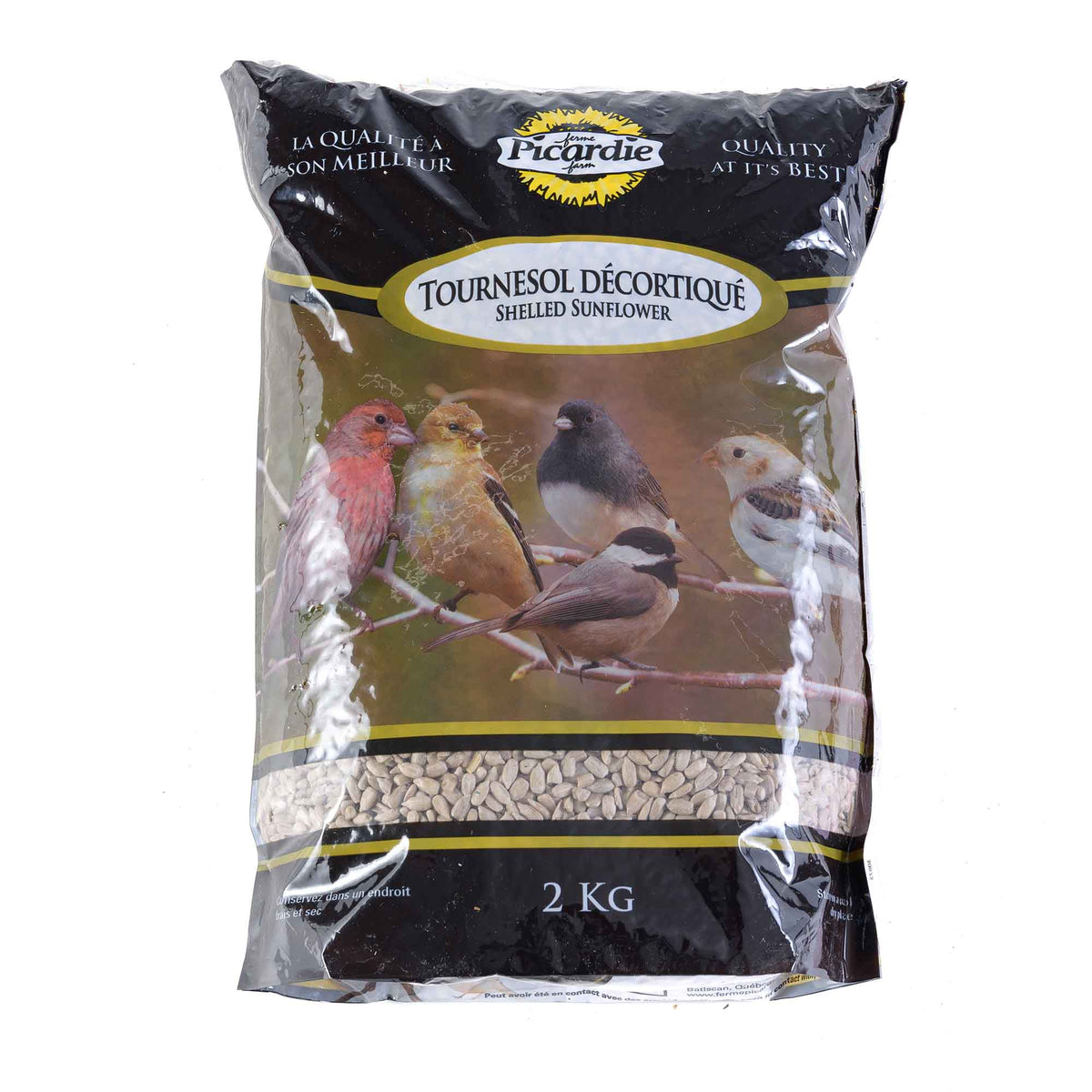 Tournesol décortiqué, 2 kg