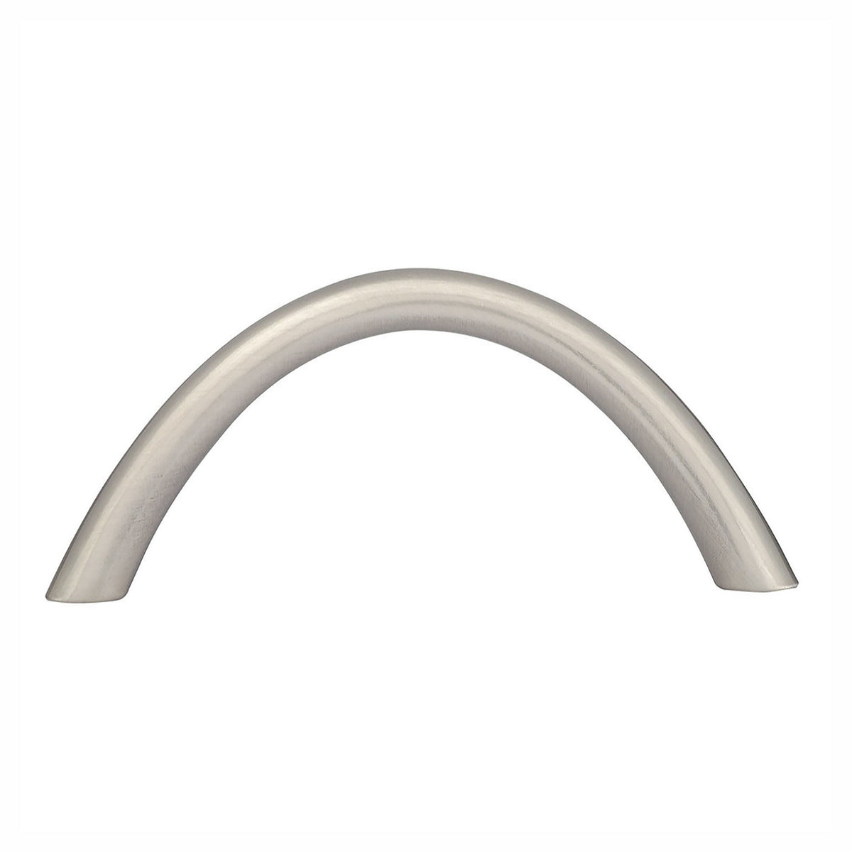 Poignée Utopia en métal nickel brossé, 96 mm C/C (10 unités)