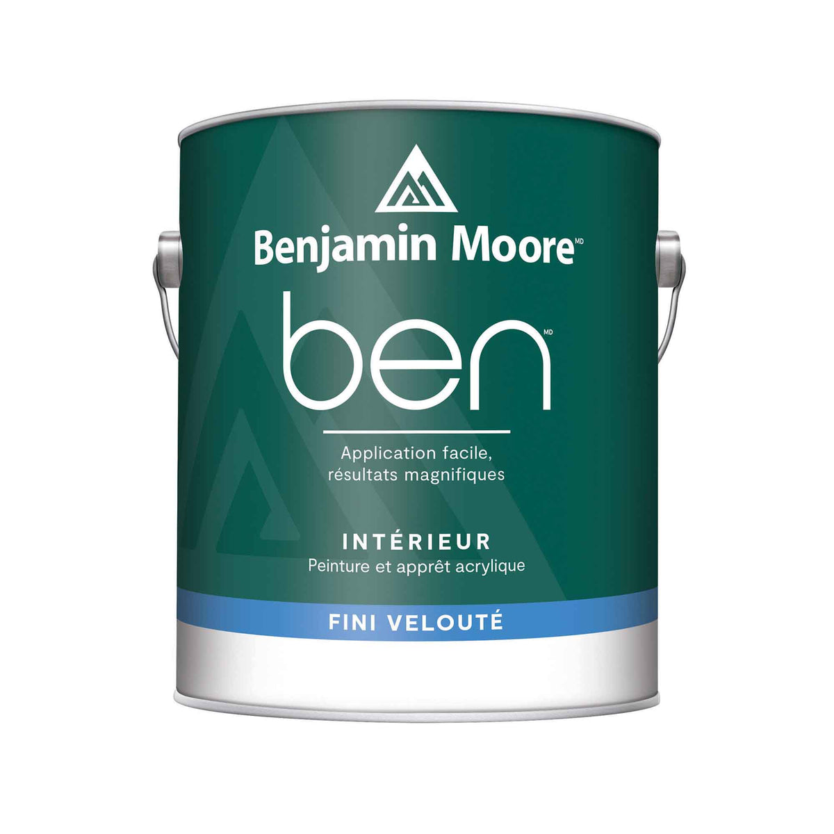 Peinture et apprêt d’intérieur Ben velouté base 4, 3,79 L