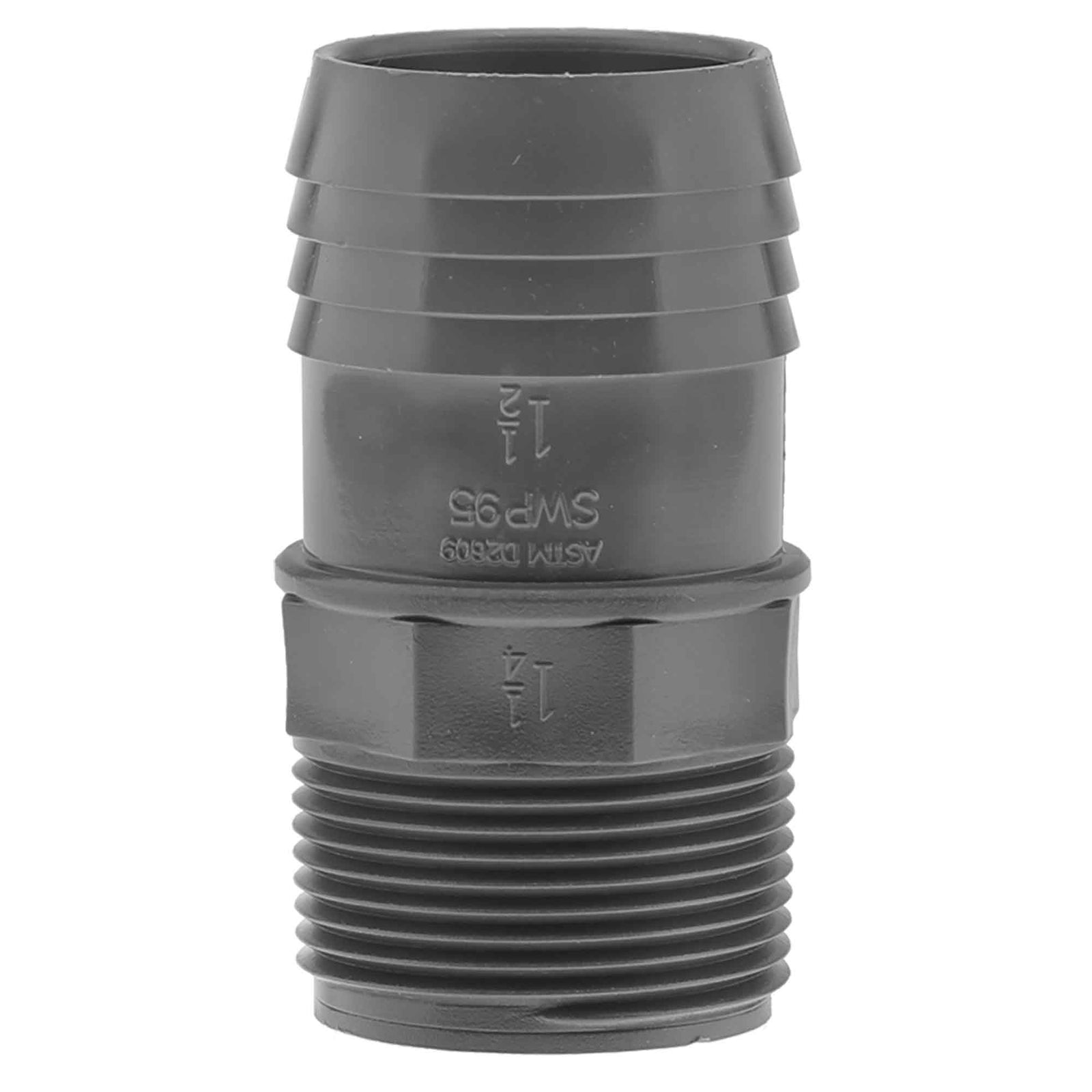 Adaptateur en Poly à insertion x MPT, 1-1/2'' x 1-1/4''