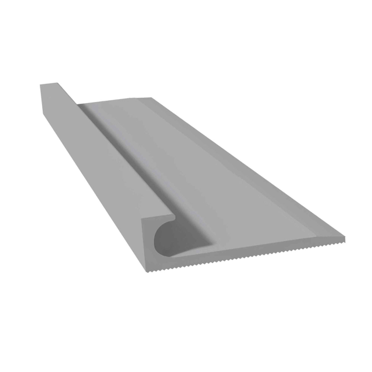 Bordure de finition carrée Surface Design, 96'' (chrome)
