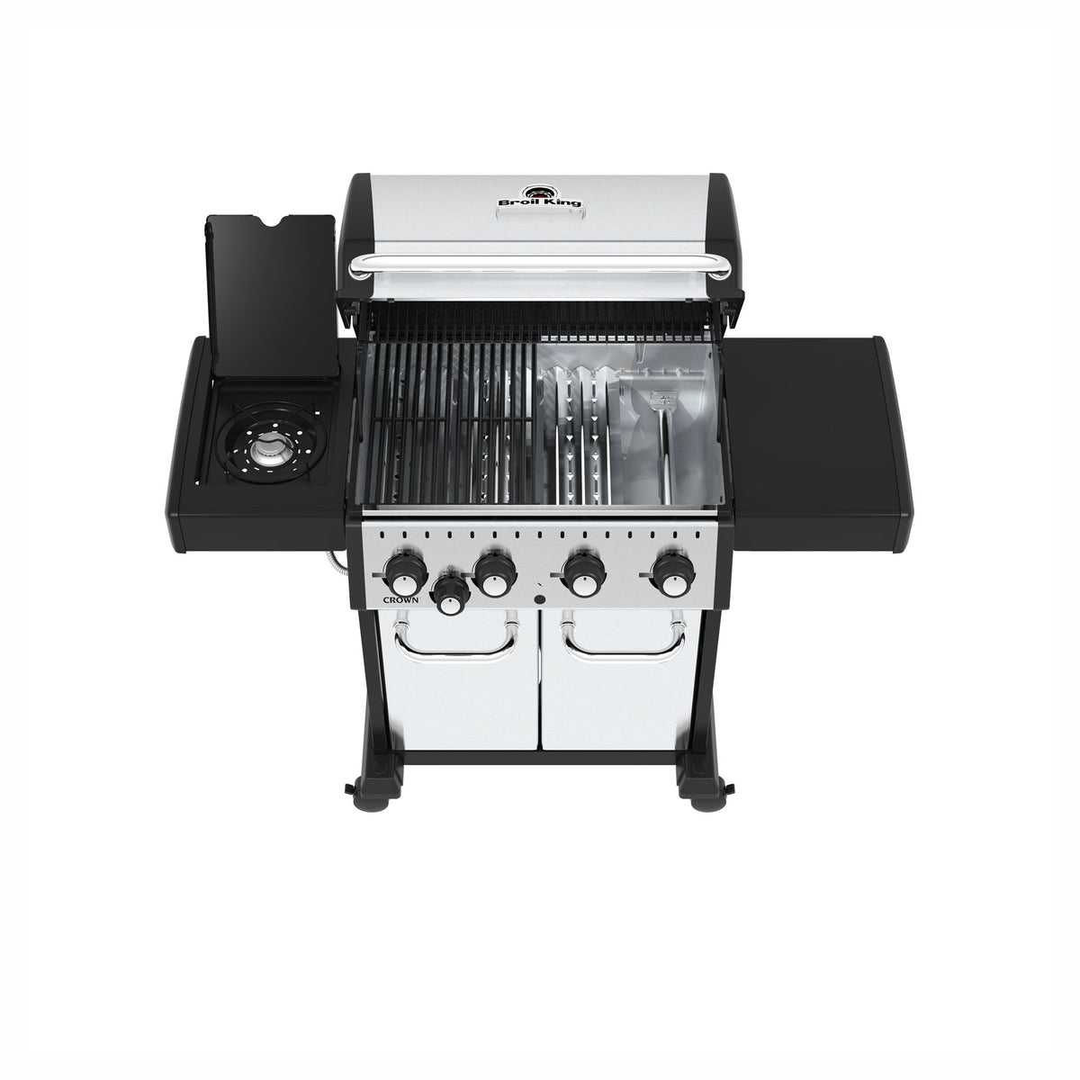 BBQ Broil King Crown S440, 50 000 BTU (acier inoxydable)