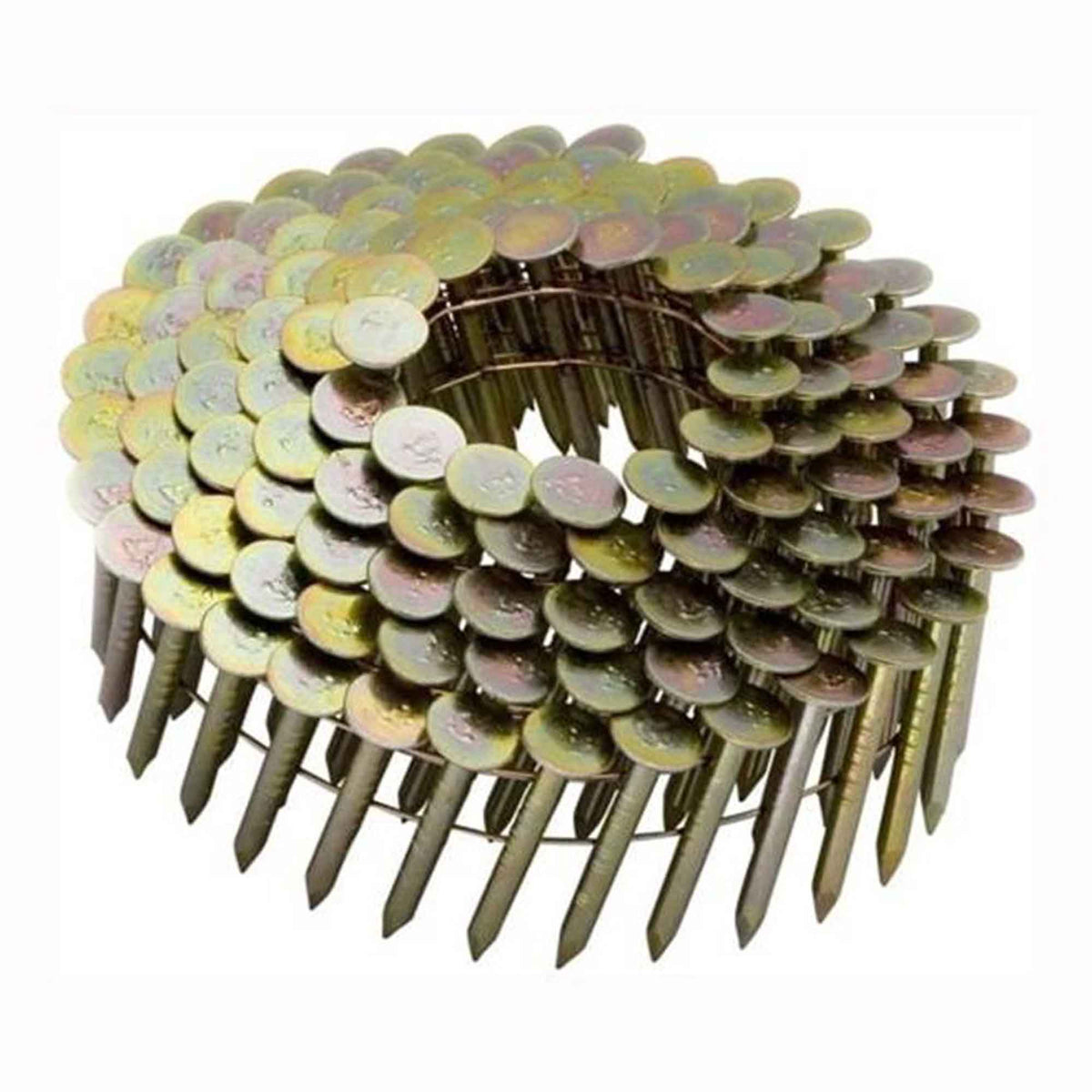 Clous à toiture galvanisés de 1-1/4''en rouleau, 7 200 unités