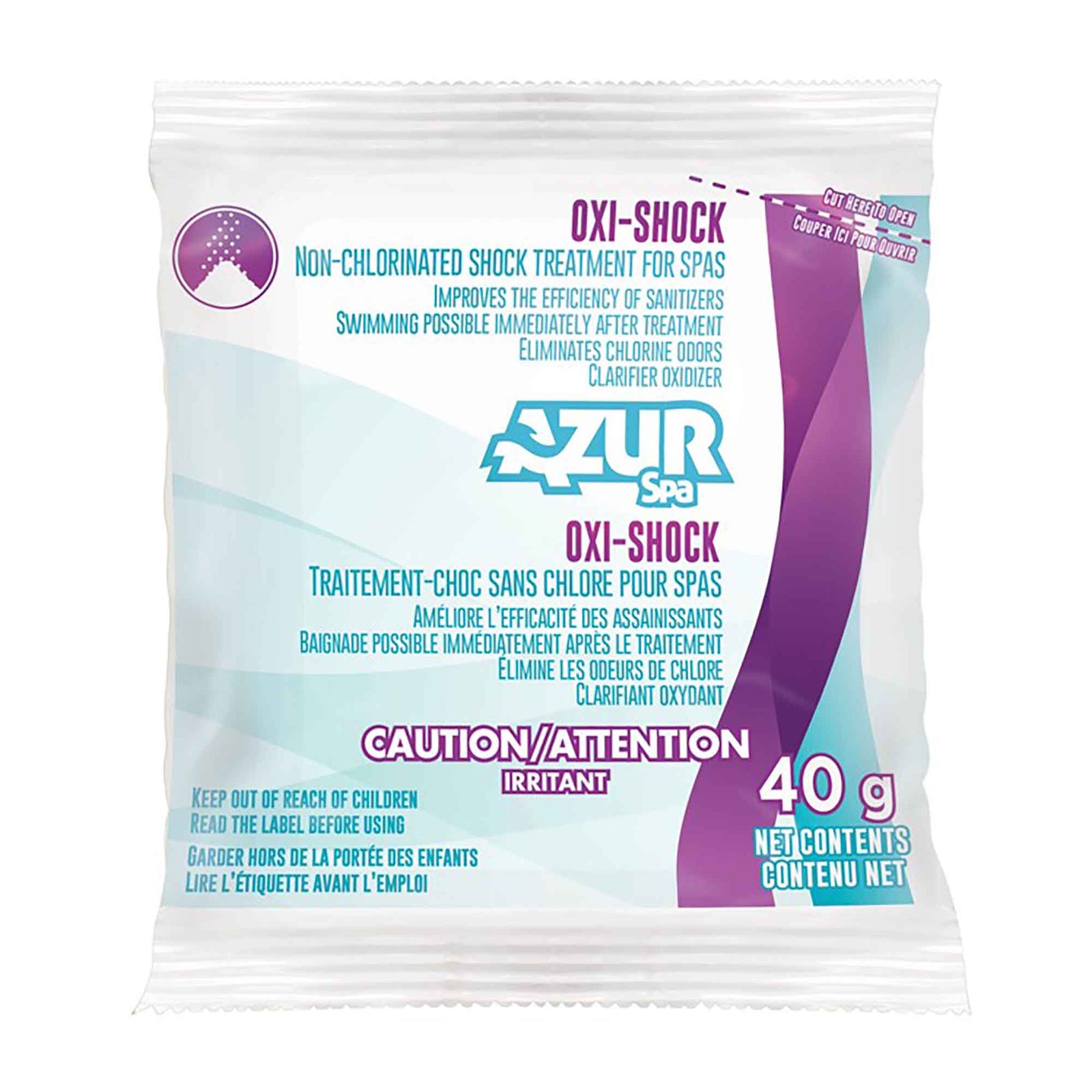 Oxi-Shock Azur Spa, 40 g 