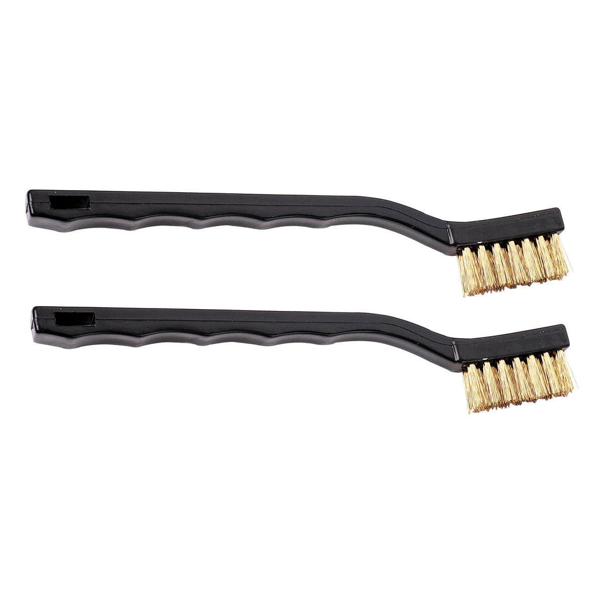 Ensemble de 2 mini-brosses en laiton