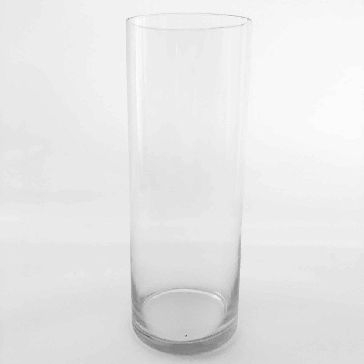 Vase cylindrique en verre, 5&#39;&#39; x 20&#39;&#39; 