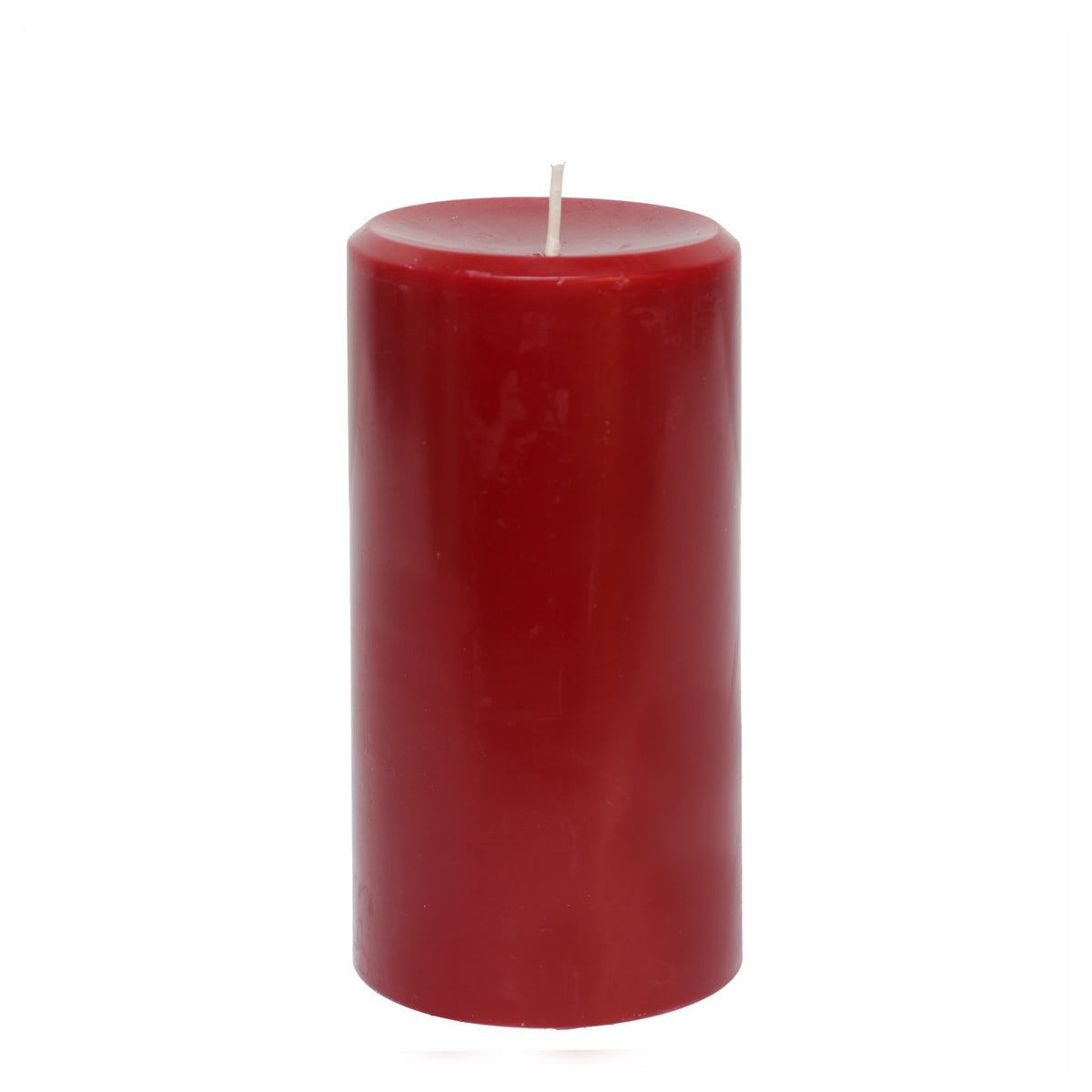 Chandelle parfumée à bout creux, 5" (bourgogne)