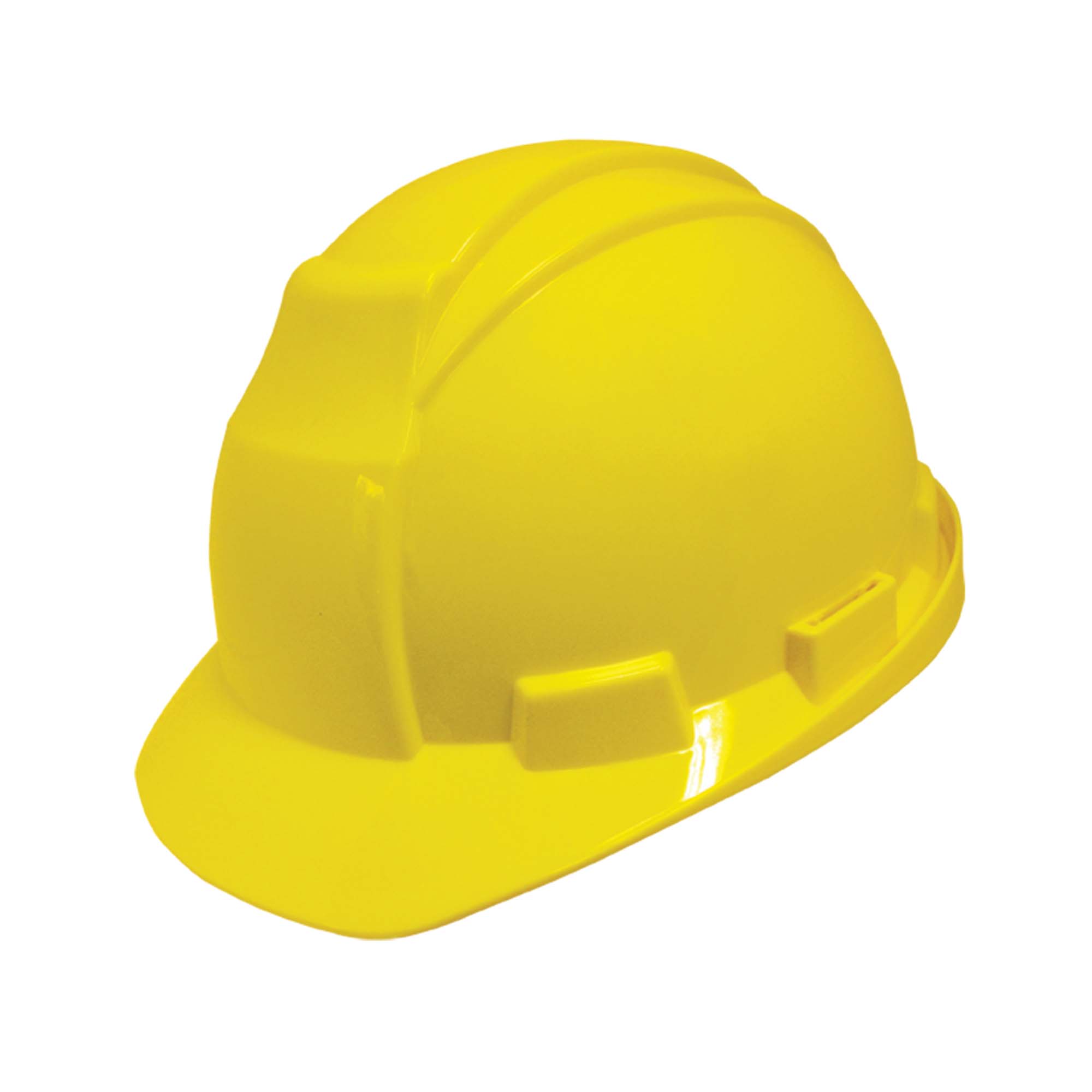 Casque de sécurité WORKHORSE jaune de conception traditionnelle CSA/ANSI de Type 1