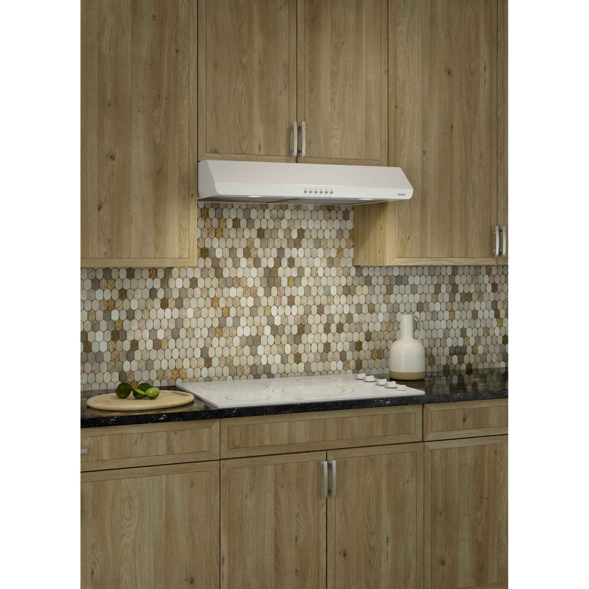 Hotte sous-armoire d'une puissance maximale de 375 pi³/min de la série Sahale, 30'' (blanche)