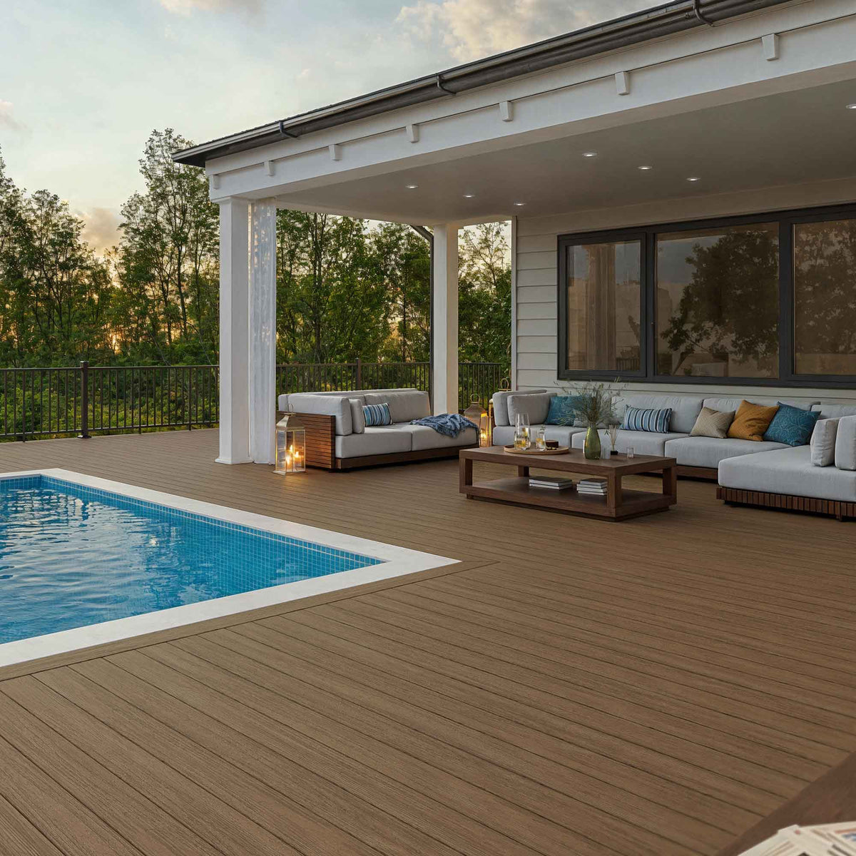 Planche de composite solide Summit Boulder, 7/8" x 5-1/2" x 16'