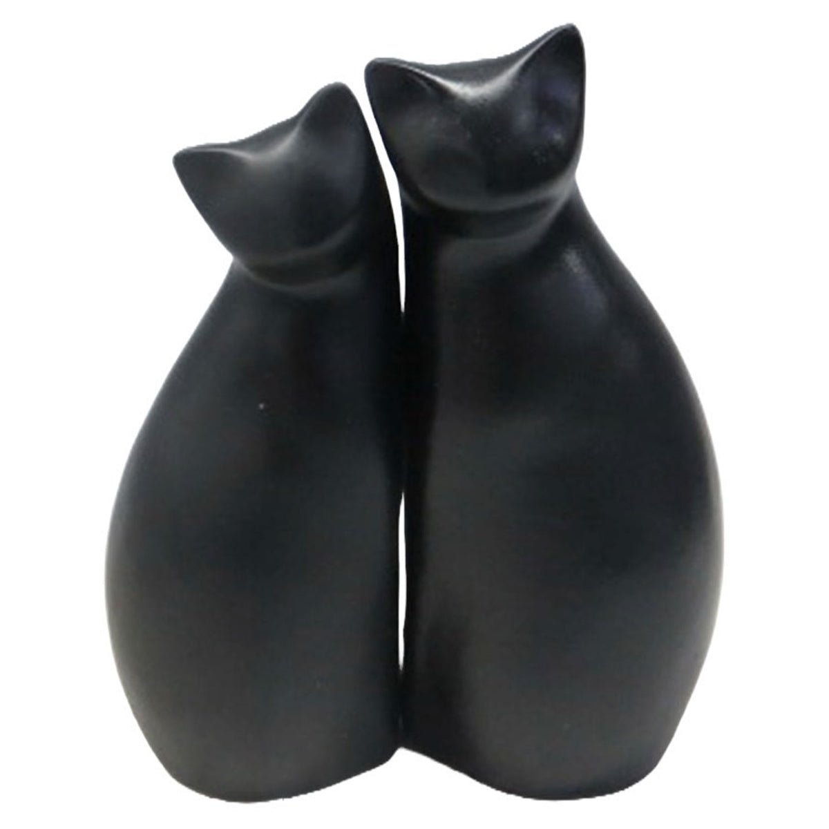 Décoration de figurines d'un couple de chats, 2 pièces