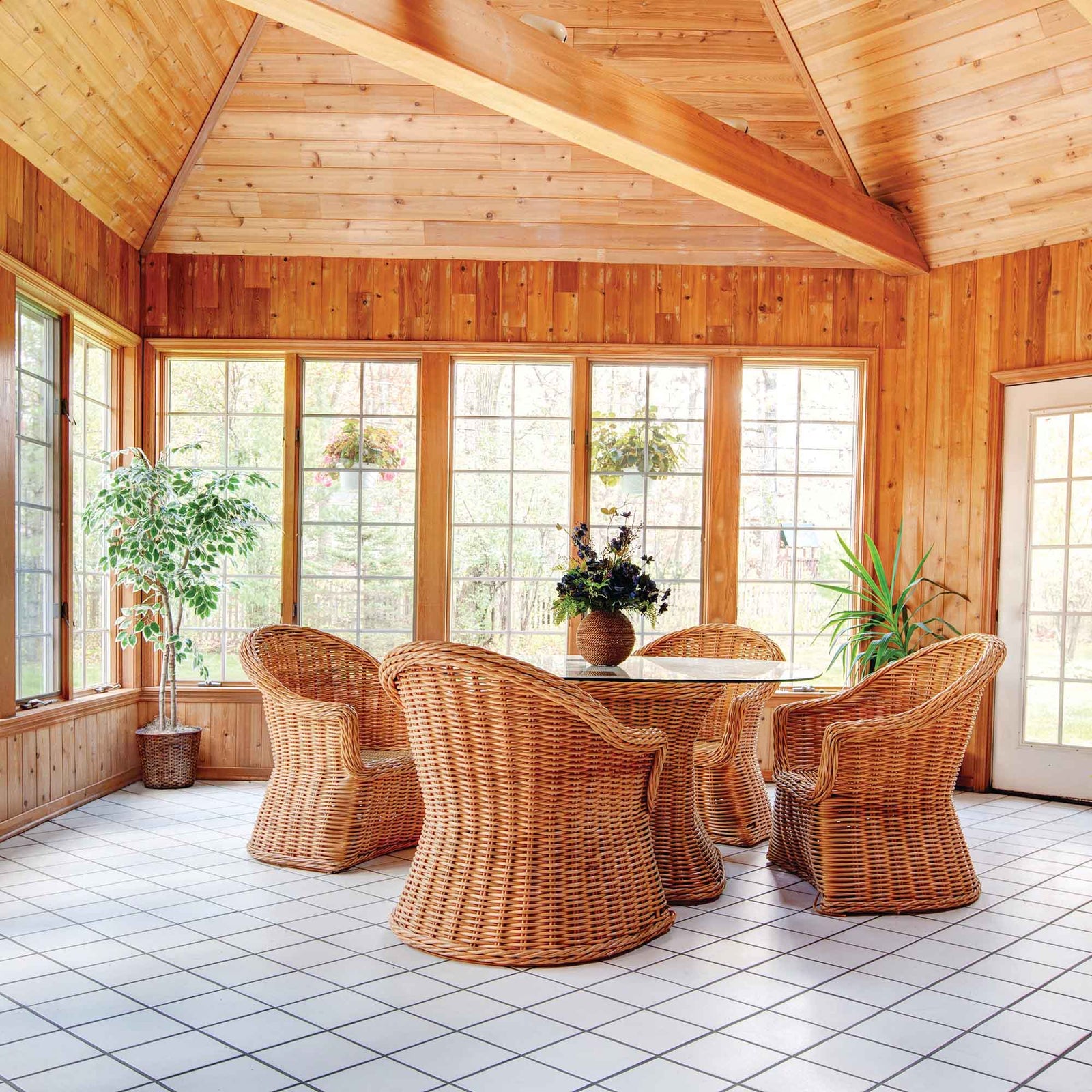 Lambris à joint en ''V'' du Brésil, 5/16" x 3-1/2" x 8' (9,33 pi²)