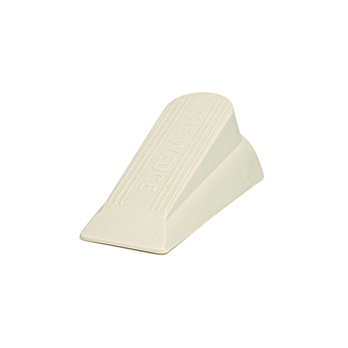 Butoir de porte à angle en caoutchouc The Wedge, 4-15/16'' x 1-5/8'' (Beige)