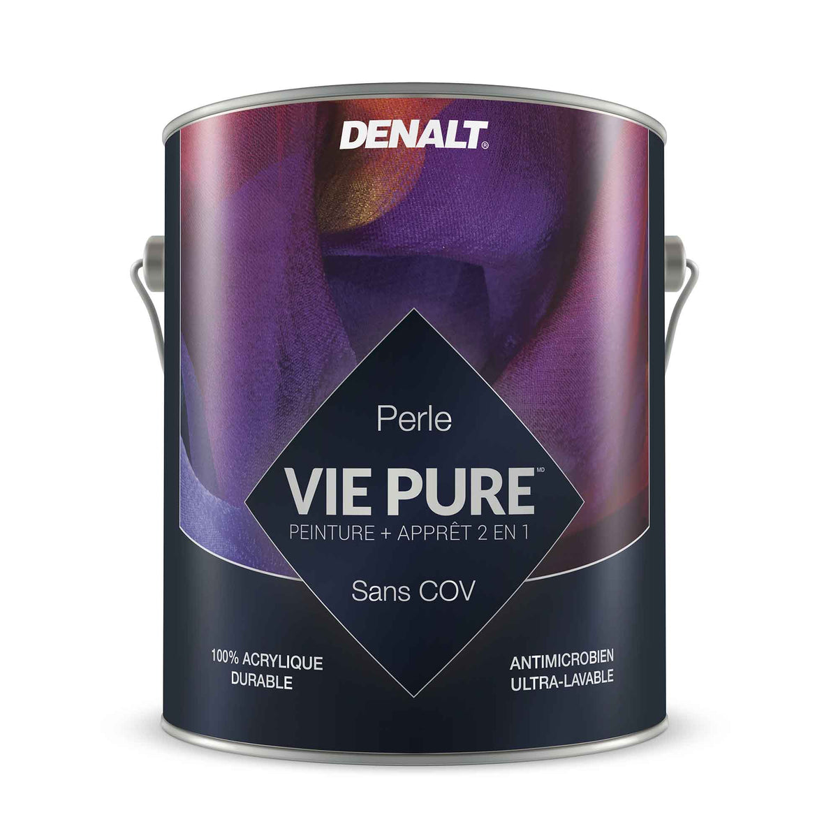 Peinture et apprêt 2 en 1 Vie Pure perle base neutre, 3,7 L