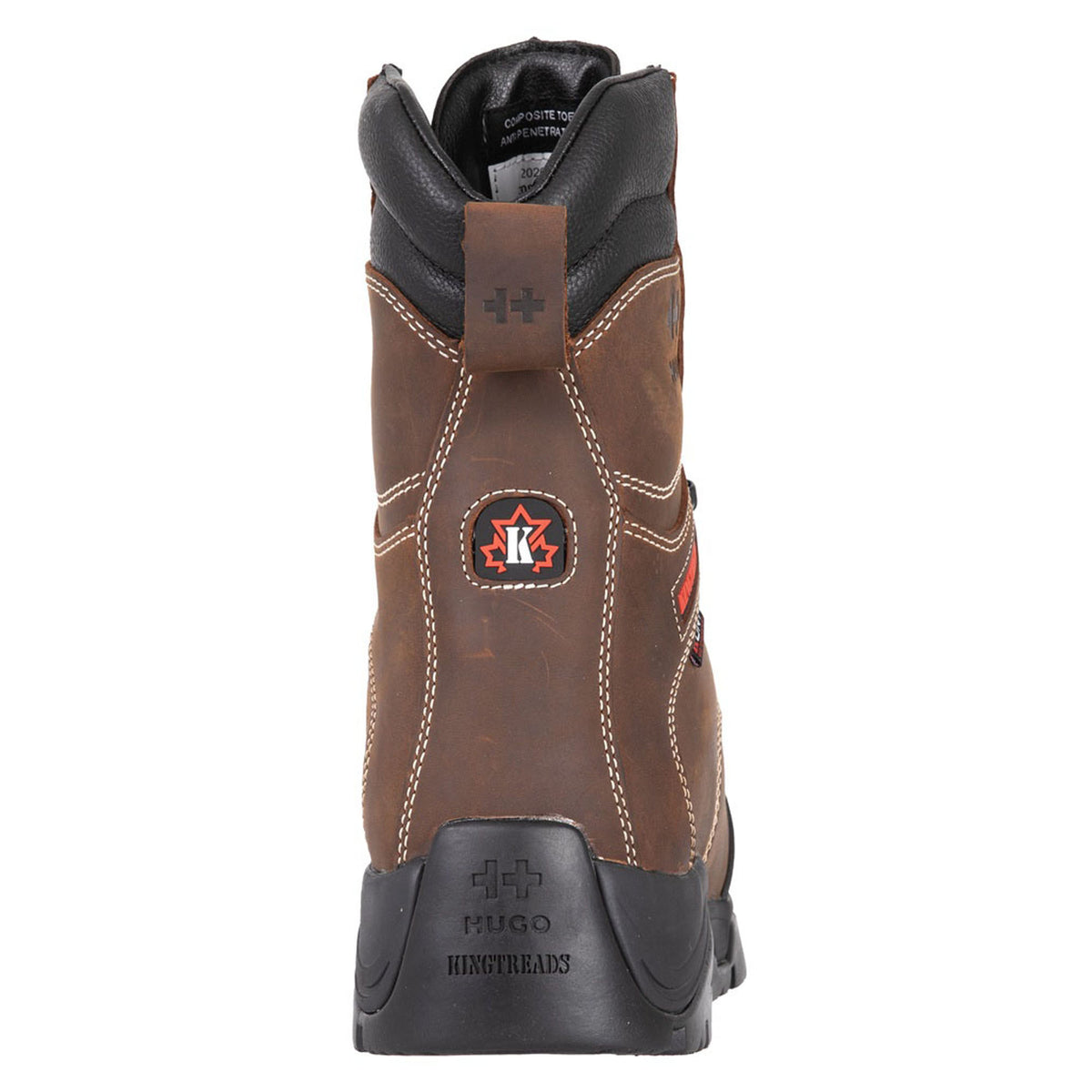 Bottes de travail imperméables du modèle Viking Hugo Strong, brun (9)