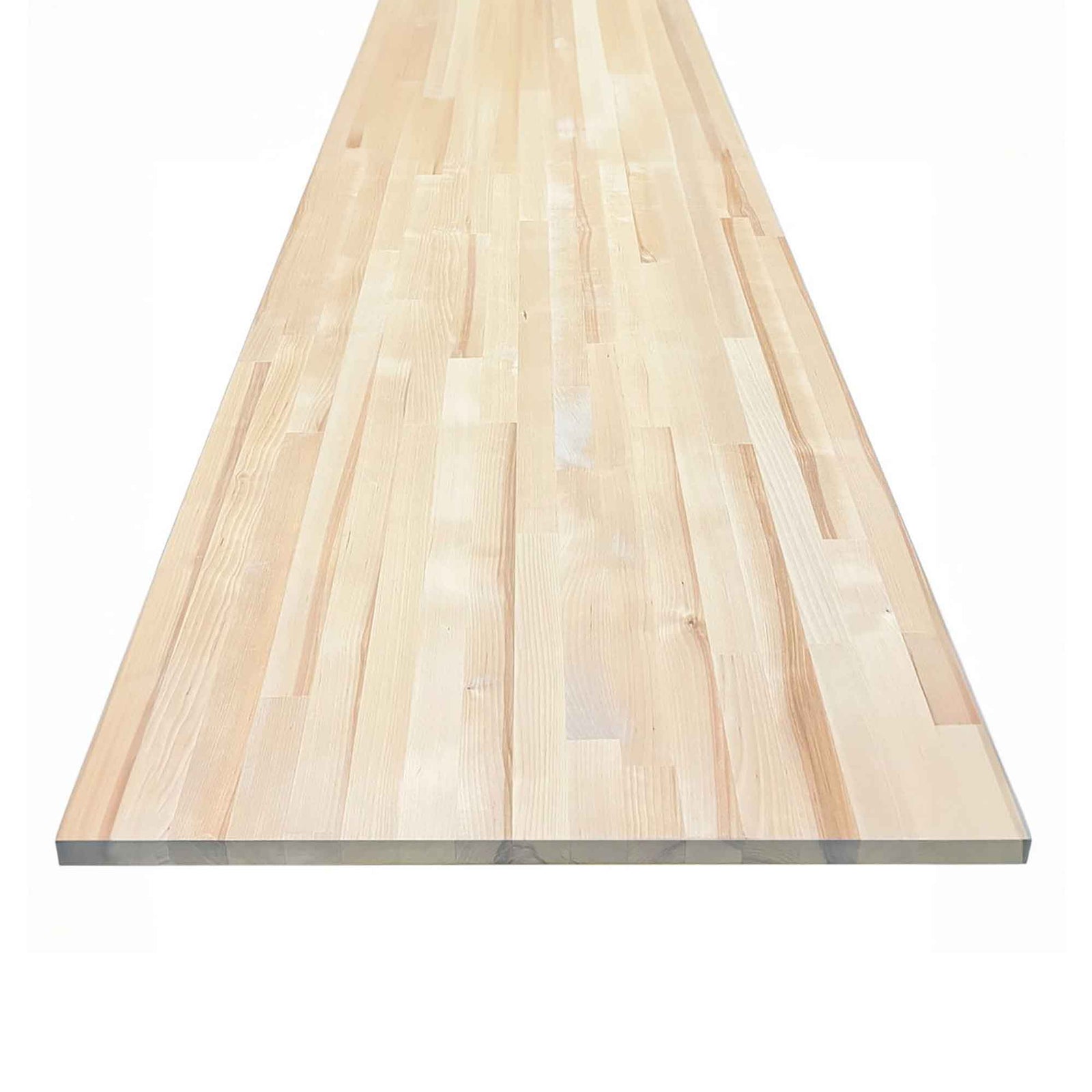 Comptoir de bois en merisier, 96'' x 25-1/2'' x 1-1/2''