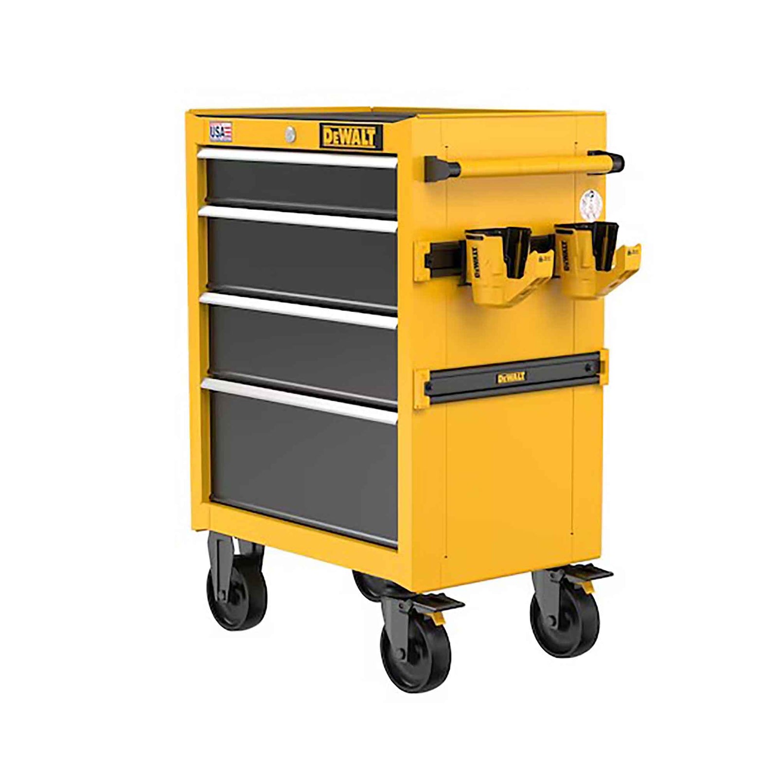 Large armoire à outils roulante à 4 tiroirs, 26''
